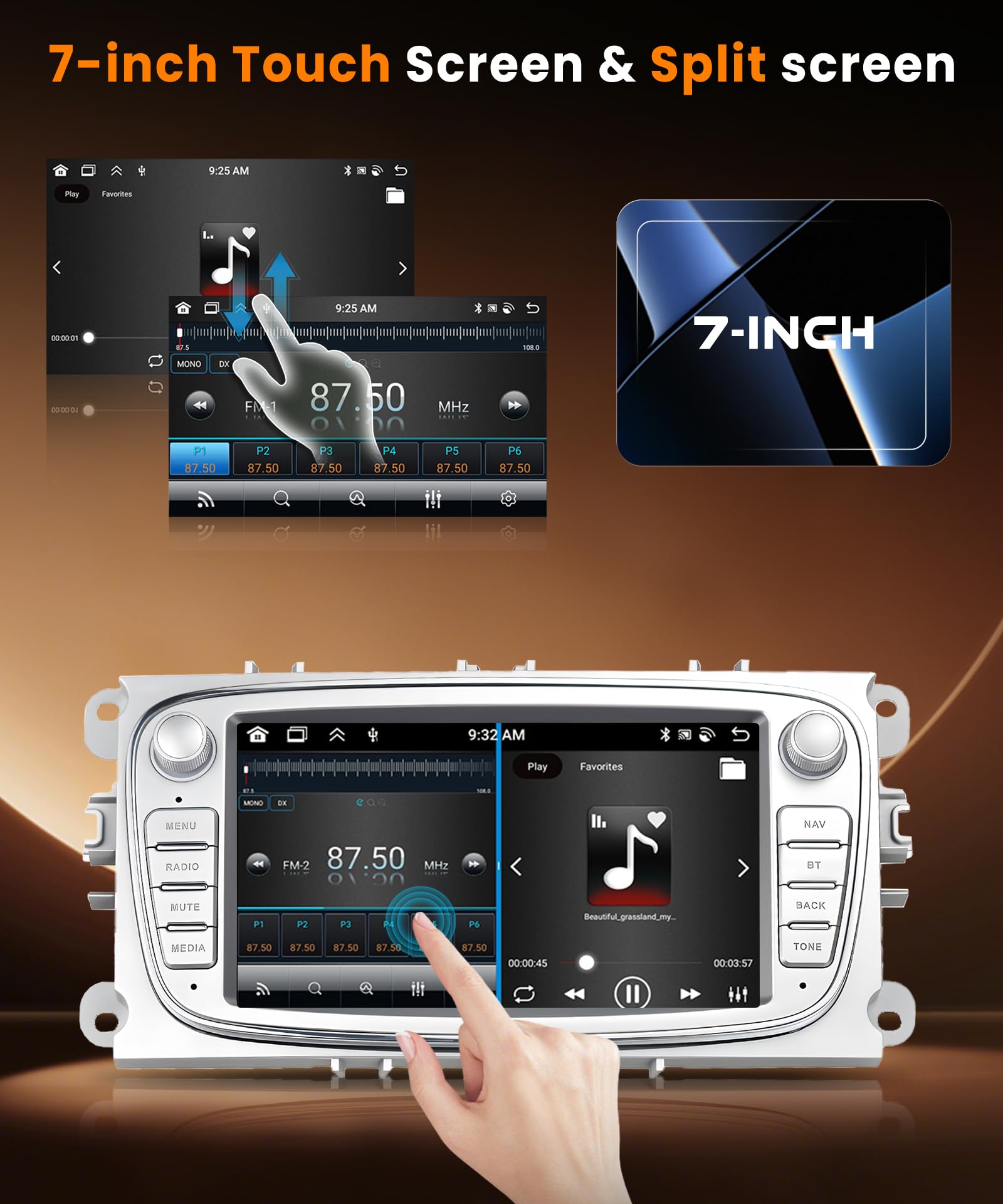 vechtel-autoradio-ford-focus-mondeo-7-6-128g-carplay image 5