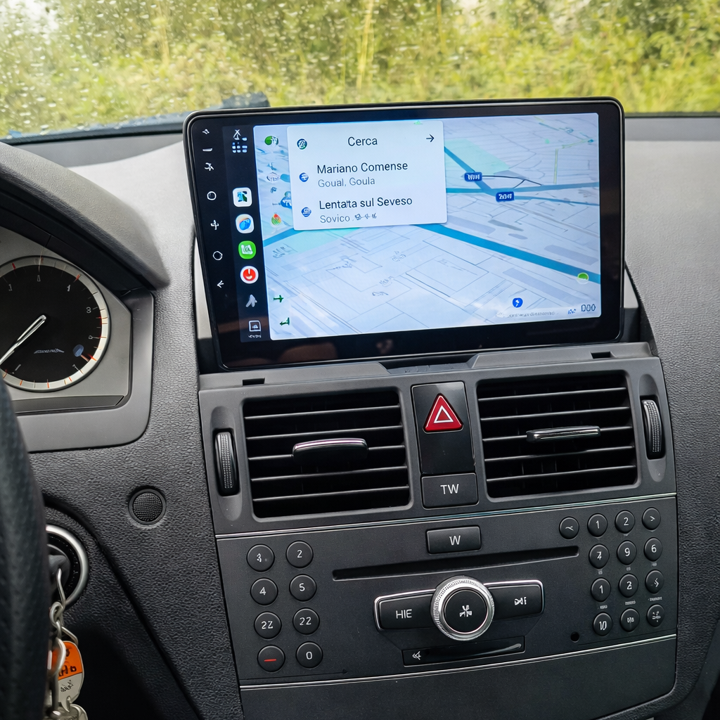 my-carpplay-mercedes-classe-c-w204-autoradio-carplay-sans-fil-optimal image 1