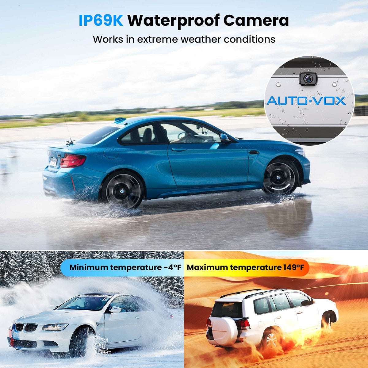 auto-vox-w12-kit-cam-ra-recul-sans-fil-1080p-5-standard image 5