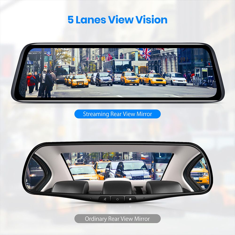 auto-vox-v5-pro-dashcam-miroir-avant-arri-re-gps-1080p image 7