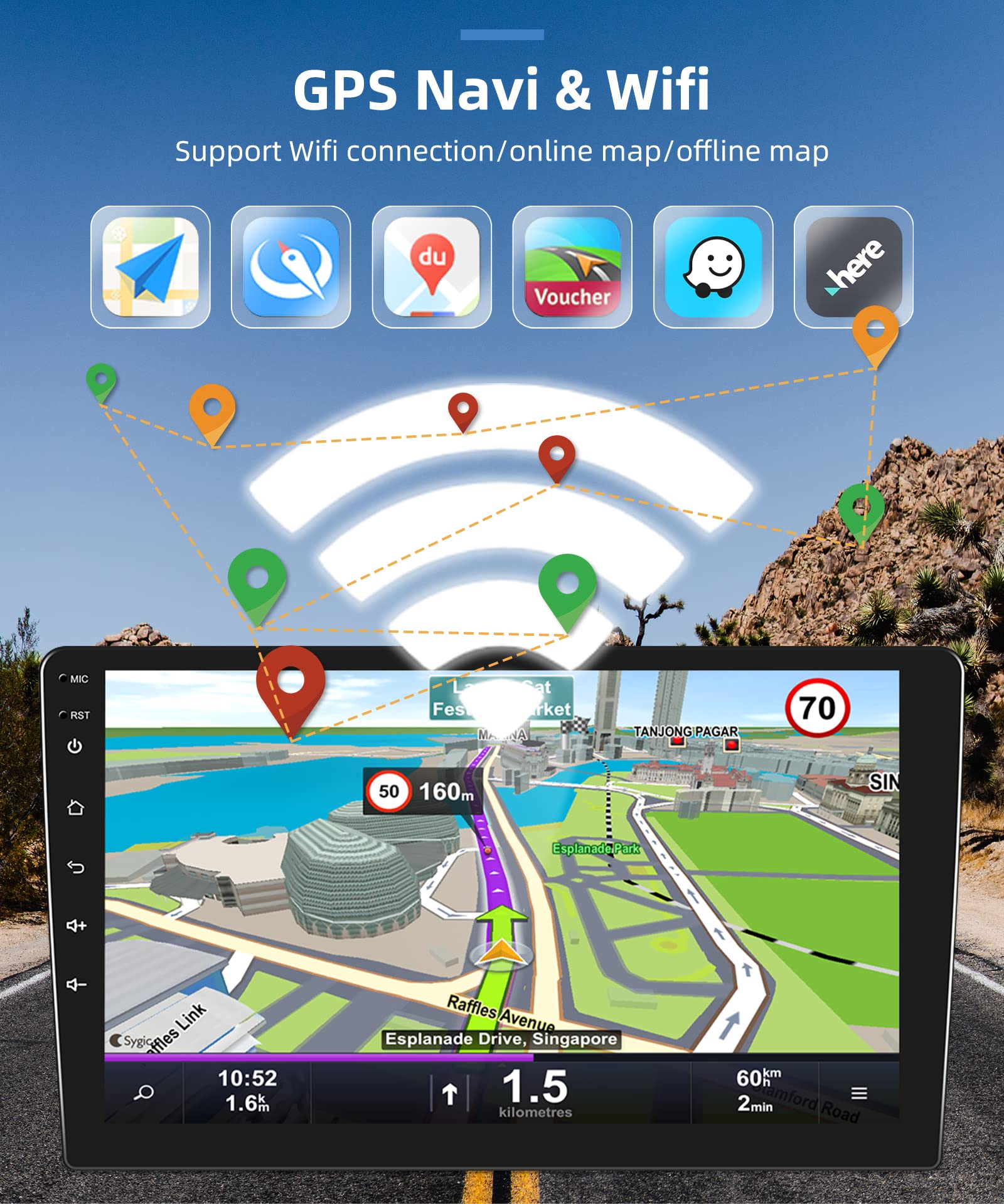 podofo-android-autoradio-nissan-qashqai-10-1-1-16g image 4