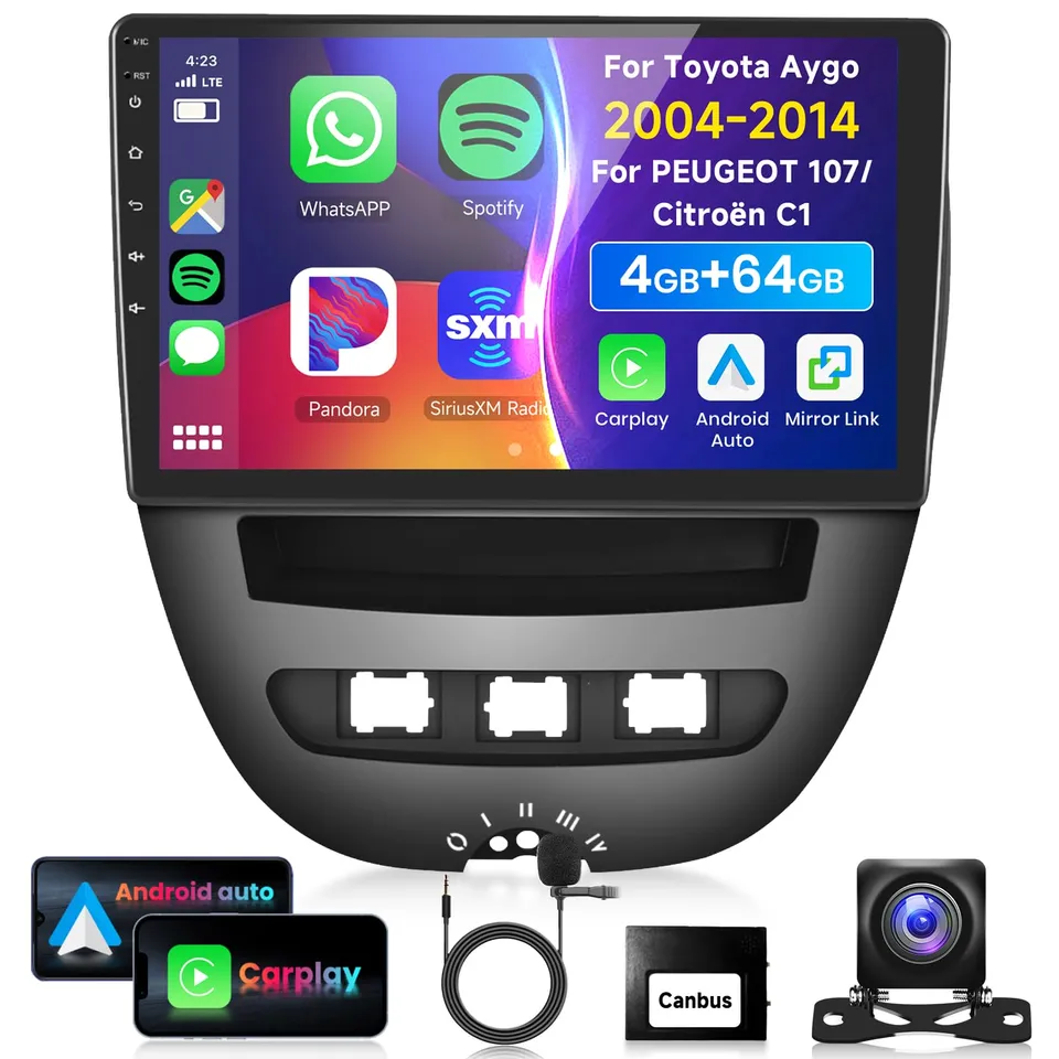 vechtel-aygo-107-c1-autoradio-10-carplay-4-64-go-dsp image 1