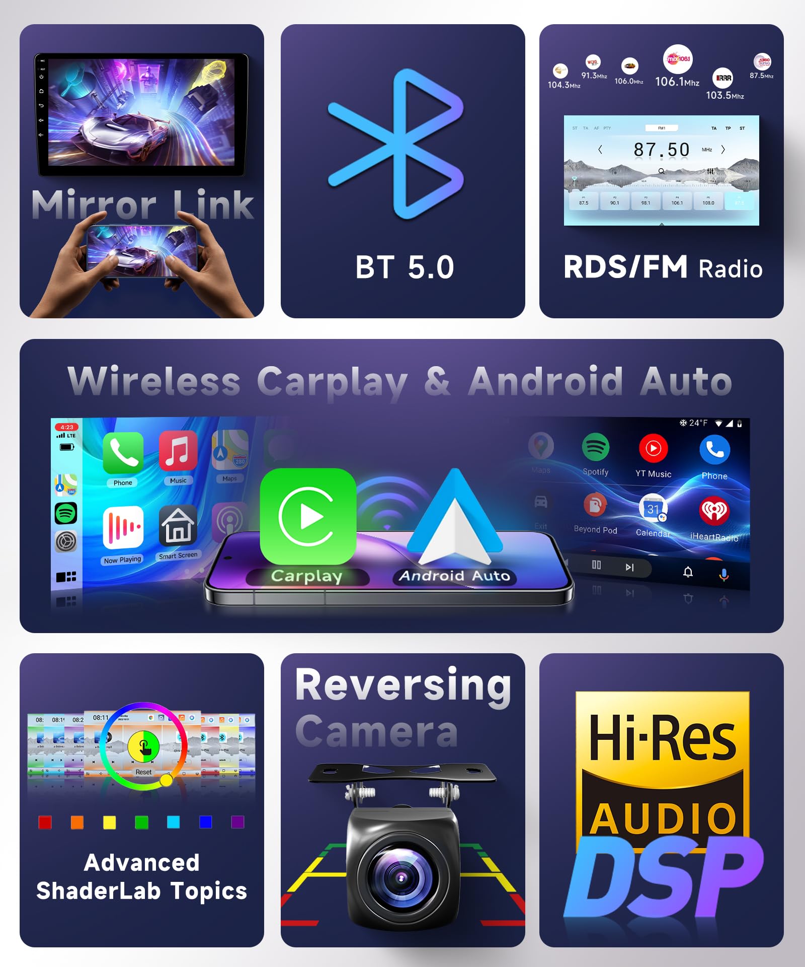 vechtel-autoradio-mercedes-classe-c-w204-9-pouces-4g-64g image 4