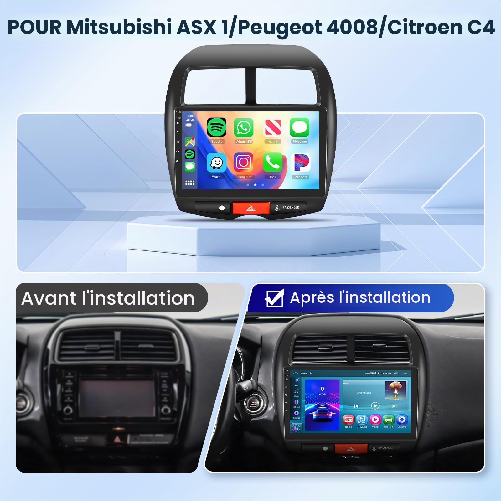 podofo-android-car-radio-autoradio-asx-c4-4008-10-1-2-64g-cam-ra image 2