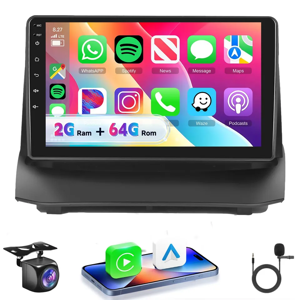 vechtel-autoradio-ford-fiesta-9-pouces-android-15-2-64g-carplay image 1