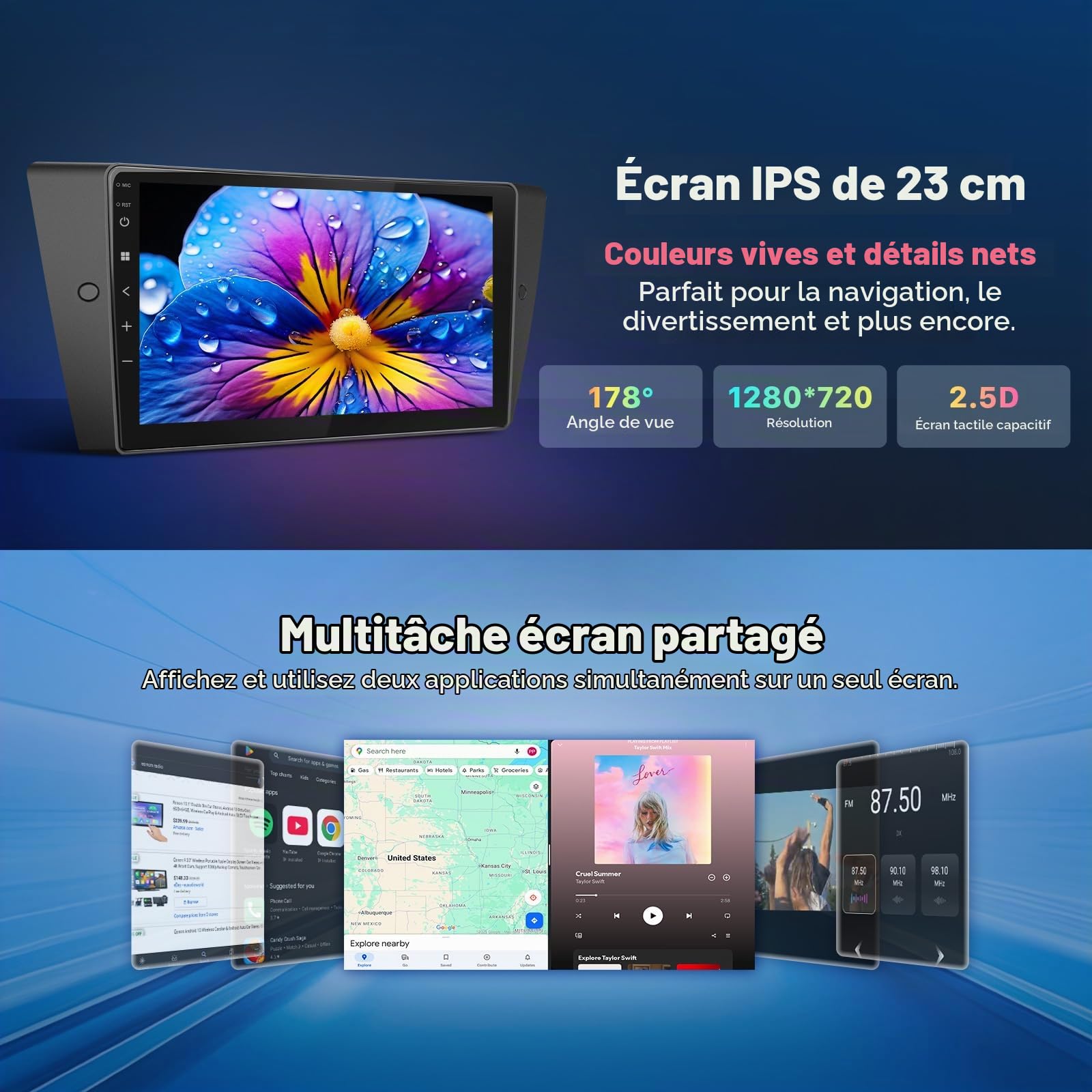 eonon-e90x7a-autoradio-bmw-e90-e93-9-pouces-android-14 image 4