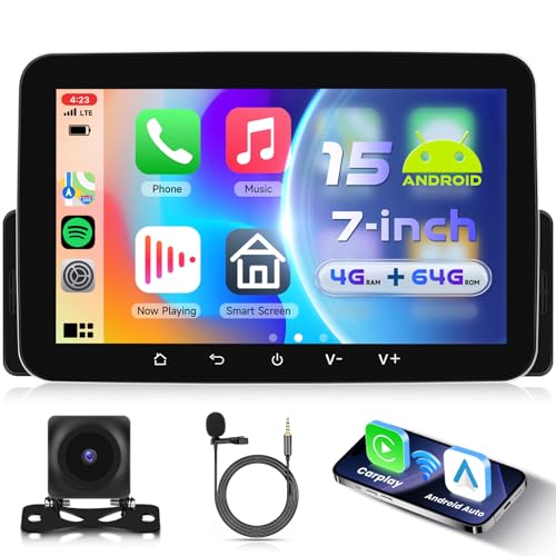 vechtel-autoradio-1-din-7-pouces-android-15-carplay-4-64g image 8