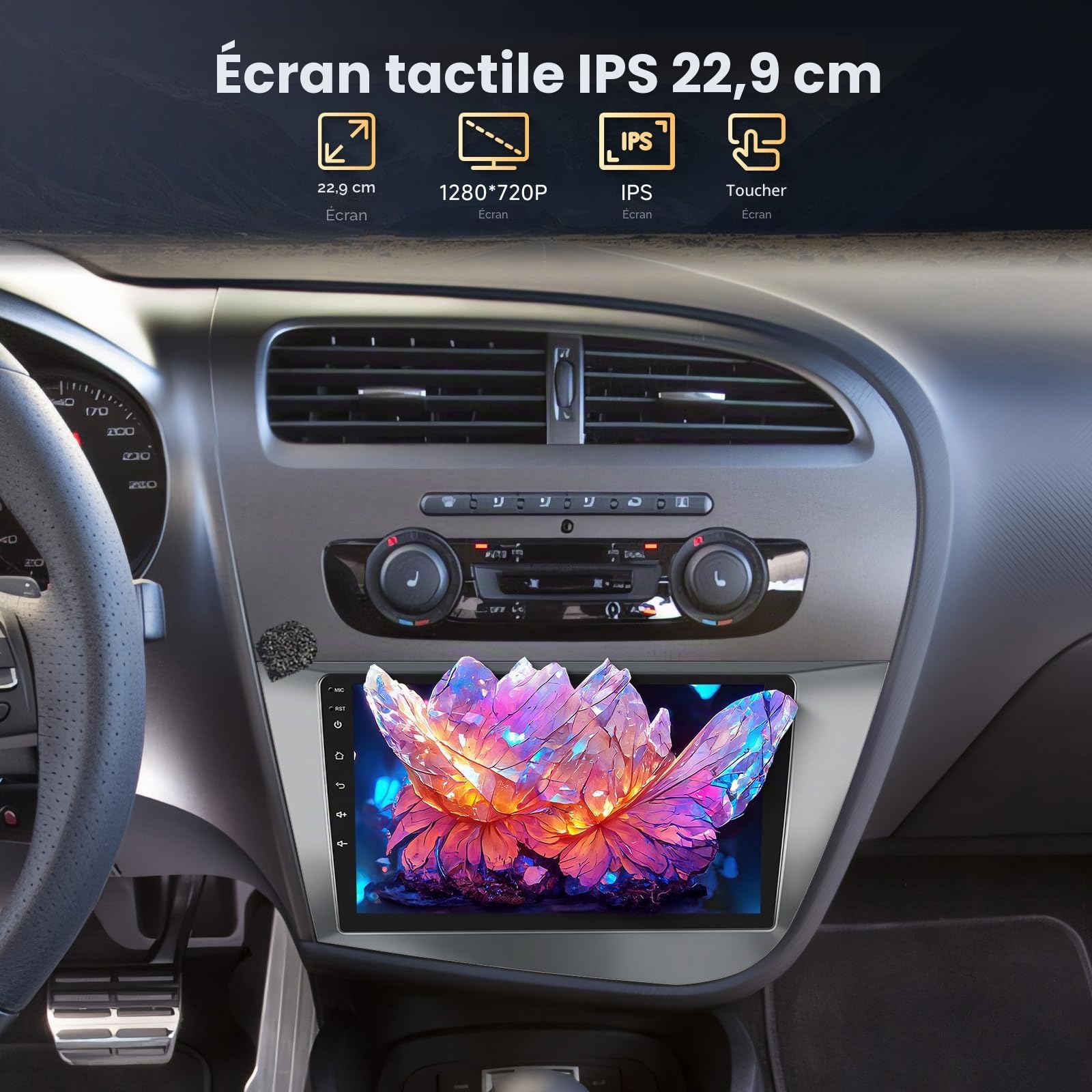 podofo-android-car-radio-autoradio-seat-leon-2-9-2-64g image 8