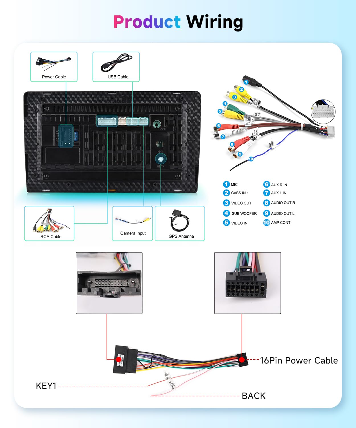 vechtel-autoradio-ford-transit-9-pouces-android-15-2-64g-carplay image 7