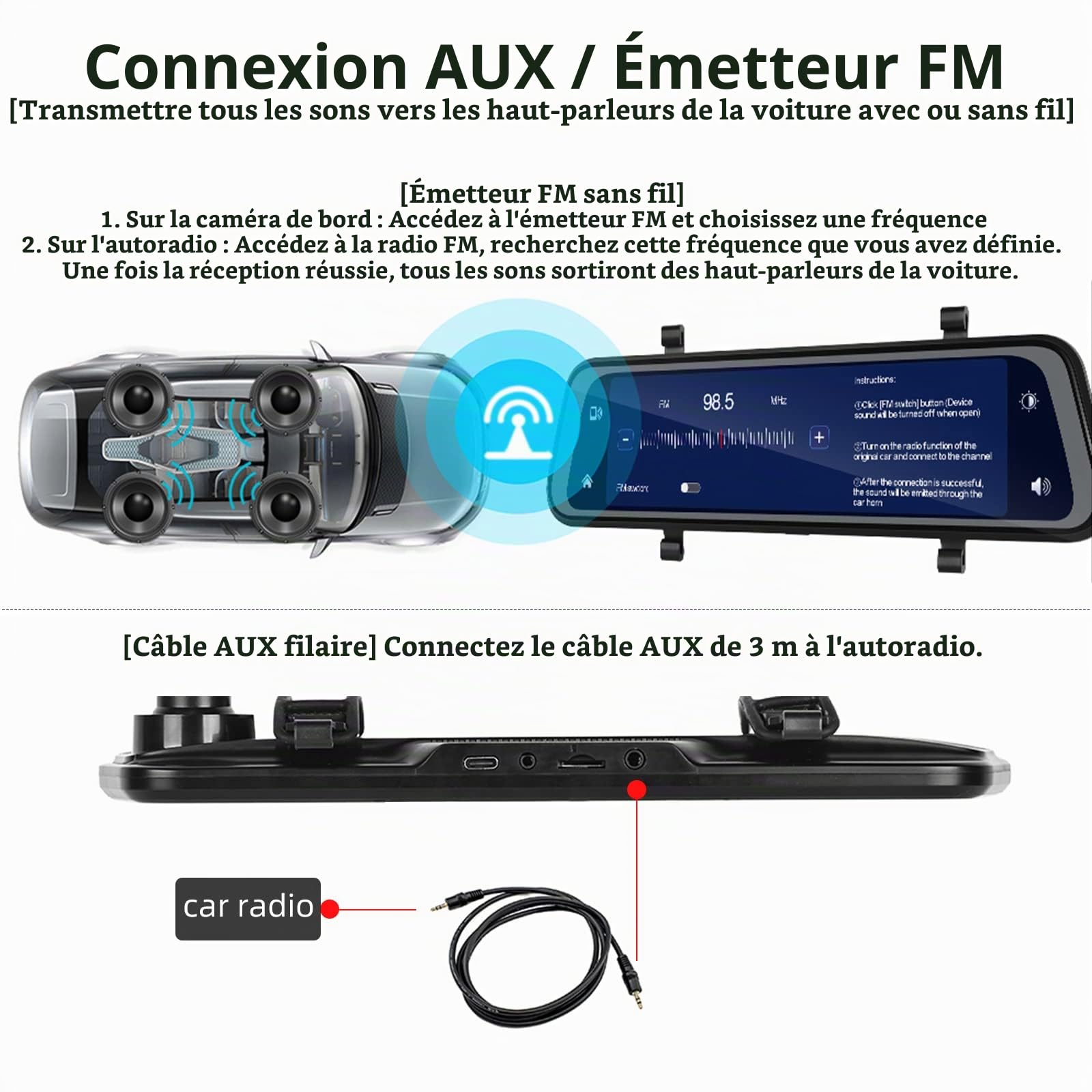 podofo-car-dvr-dash-cam-9-66-r-troviseur-carplay-dashcam-1080p image 4