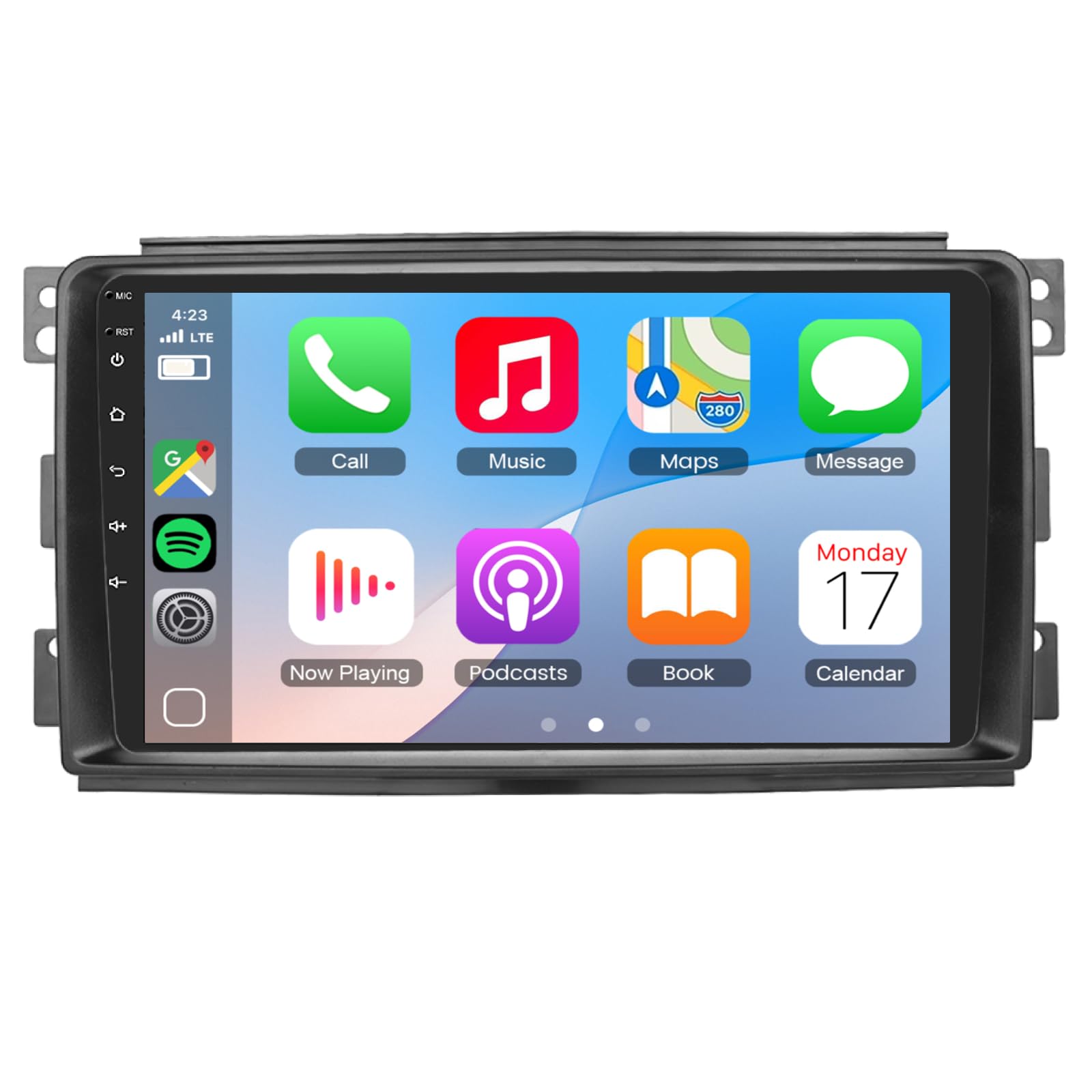 podofo-android-car-radio-9-smart-2005-2010-autoradio-2go-64go image 1