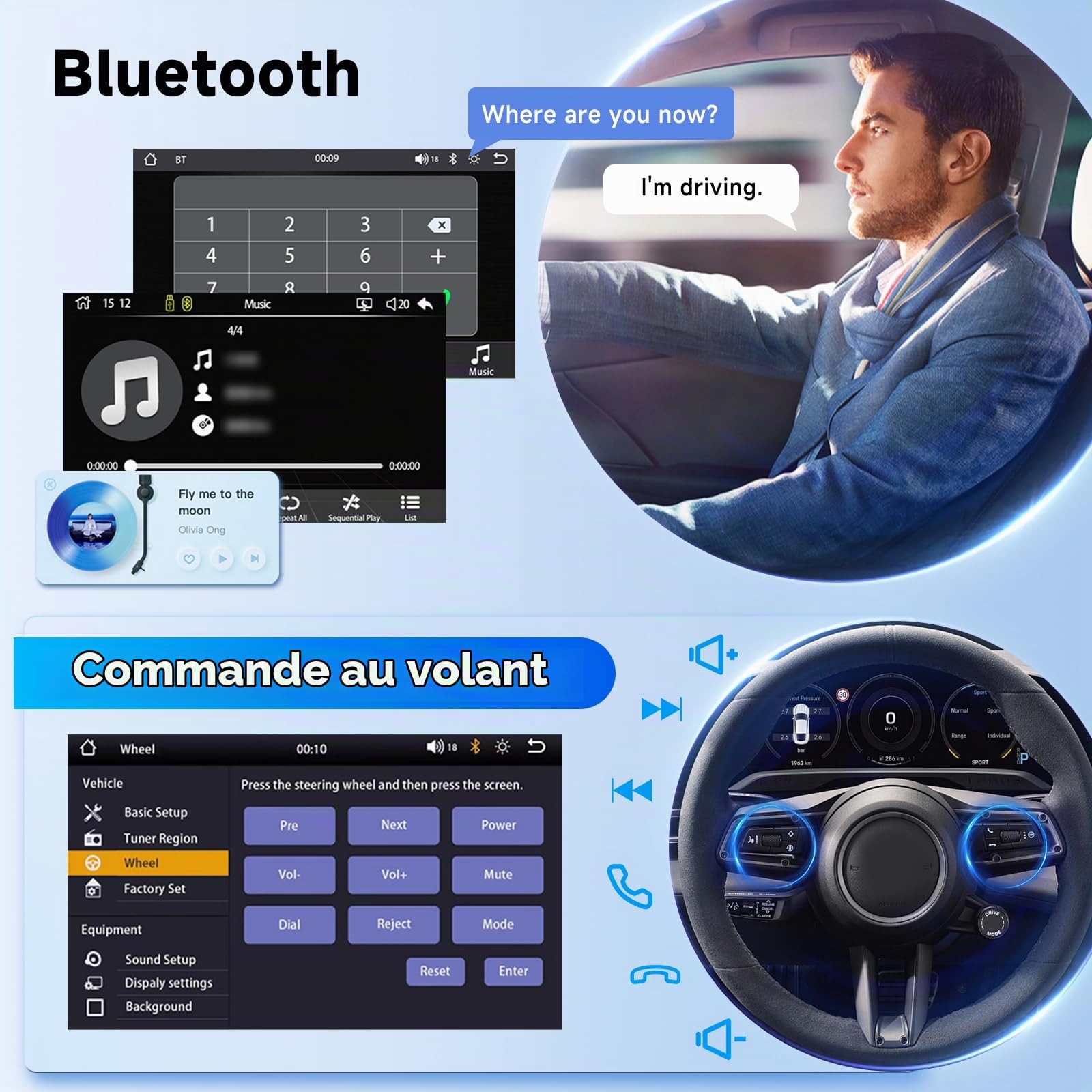 vechtel-autoradio-1-din-7-pouces-carplay-filaire-cam-ra image 4