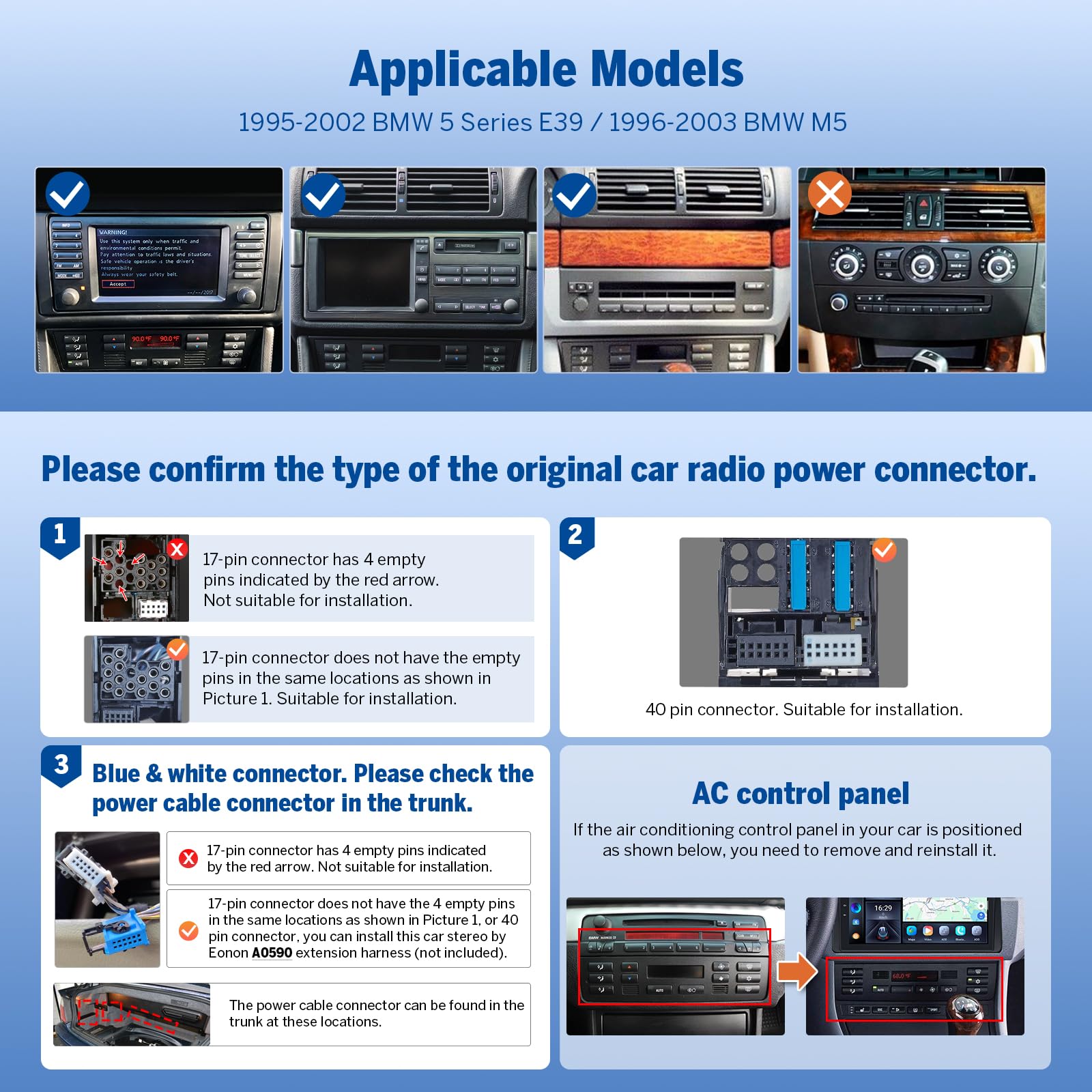 eonon-vehicle-specific-gps-e39x7a-autoradio-7-pouces-bmw-e39-carplay image 2