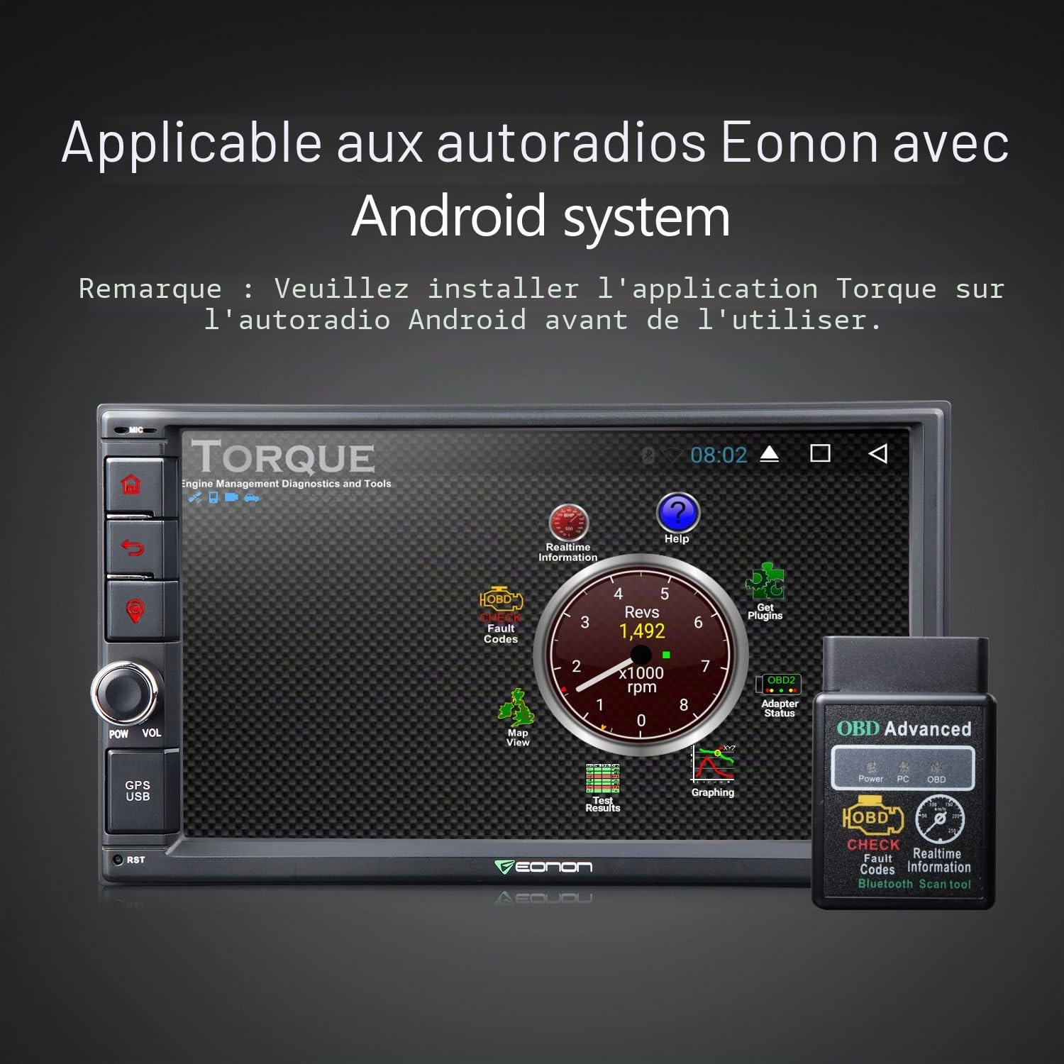 eonon-bluetooth-obd2-v0056-outil-diagnostic-auto-torque image 3