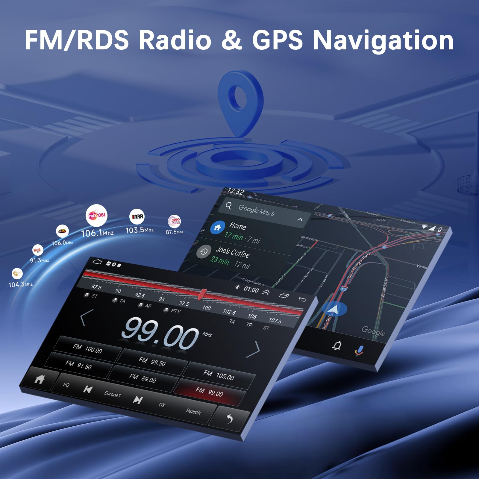 podofo-android-car-radio-autoradio-7-pouces-vw-cam-ra-recul image 6