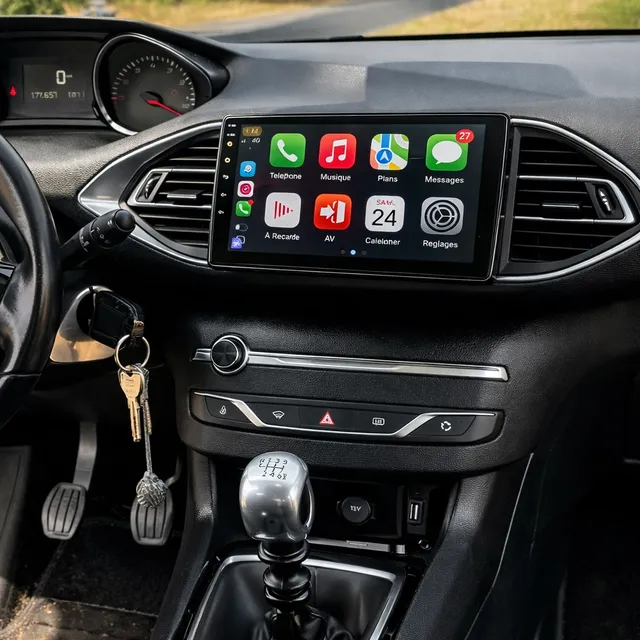 my-carpplay-peugeot-508-autoradio-carplay-pack-optimal-sans-fil image 1