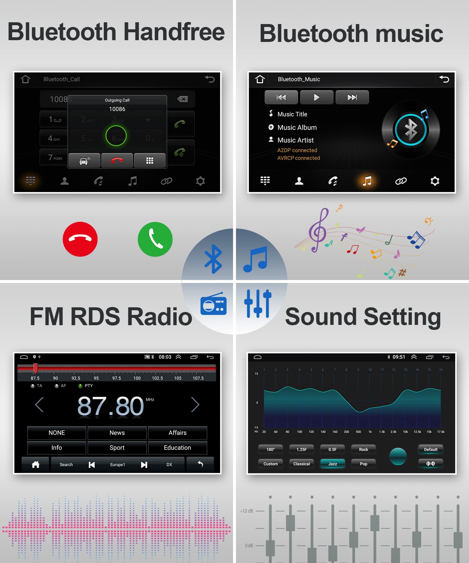 podofo-android-car-radio-peugeot-3008-autoradio-9-pouces-gps image 5