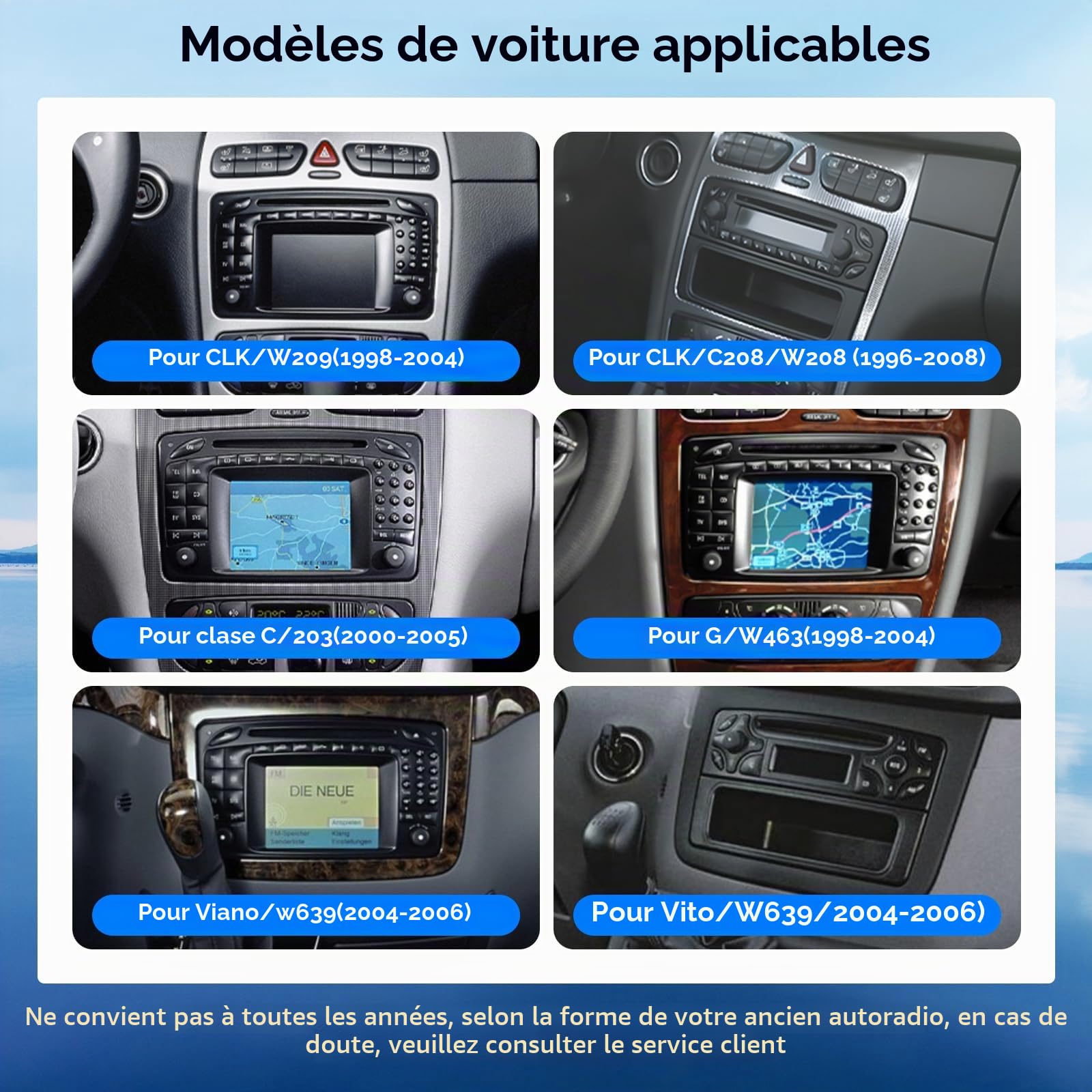 vechtel-autoradio-mercedes-w203-w209-7-pouces-android-4-64g image 2