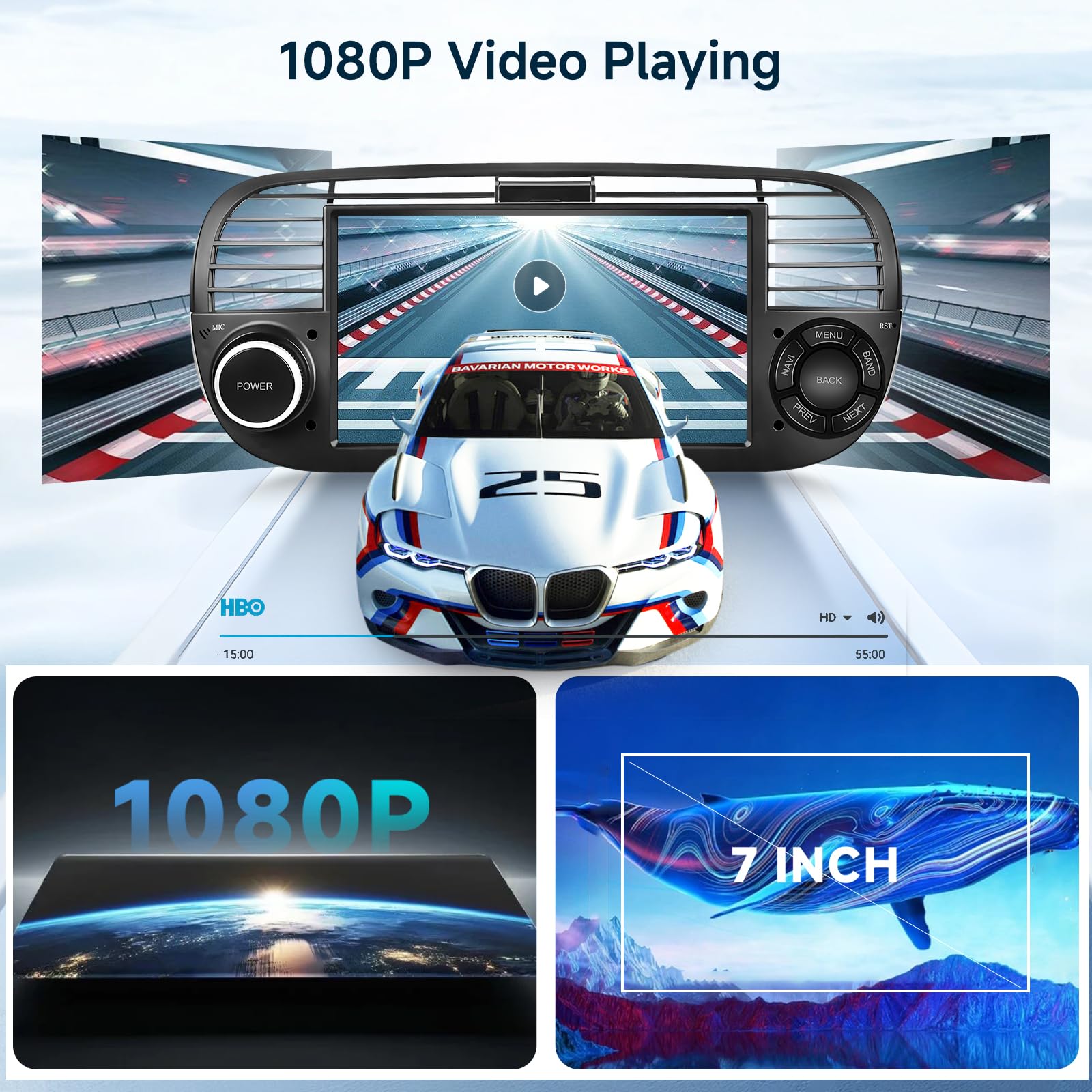 vechtel-fiat-500-autoradio-7-android-13-carplay-2-64-go image 7
