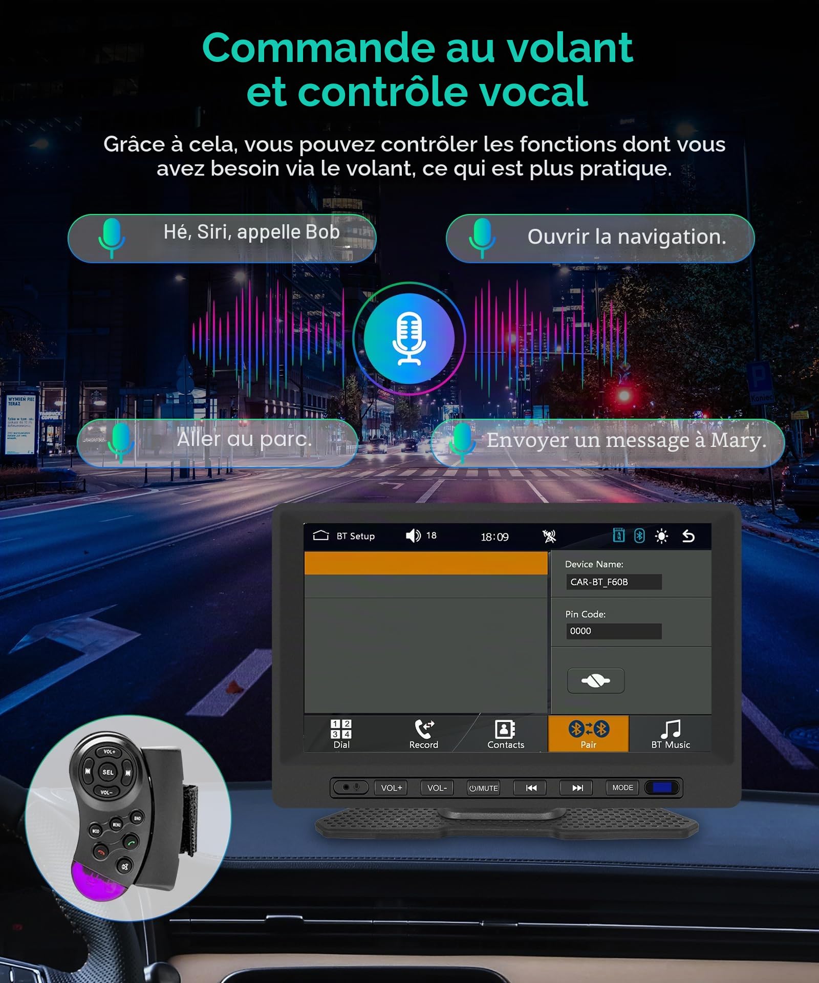 podofo-portable-carplay-screen-7-cran-carplay-portable-bluetooth image 4