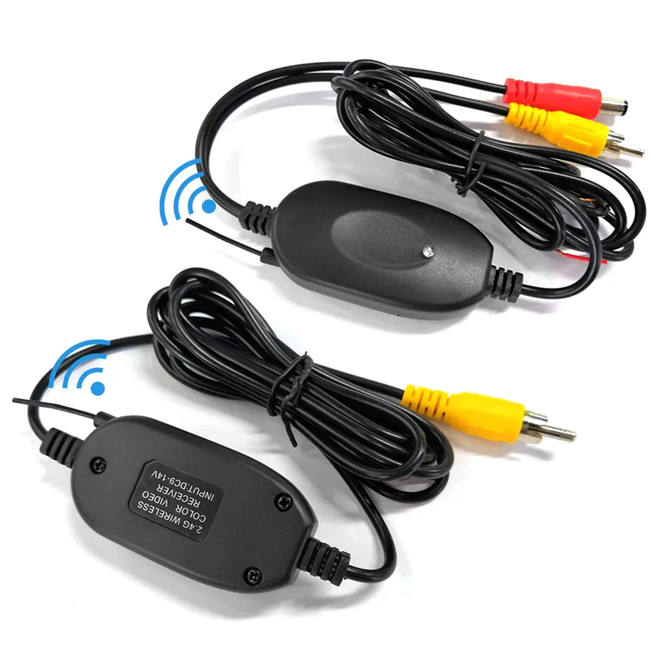 podofo-car-reversing-aid-metteur-r-cepteur-cam-ra-recul-2-4-ghz-12v image 1