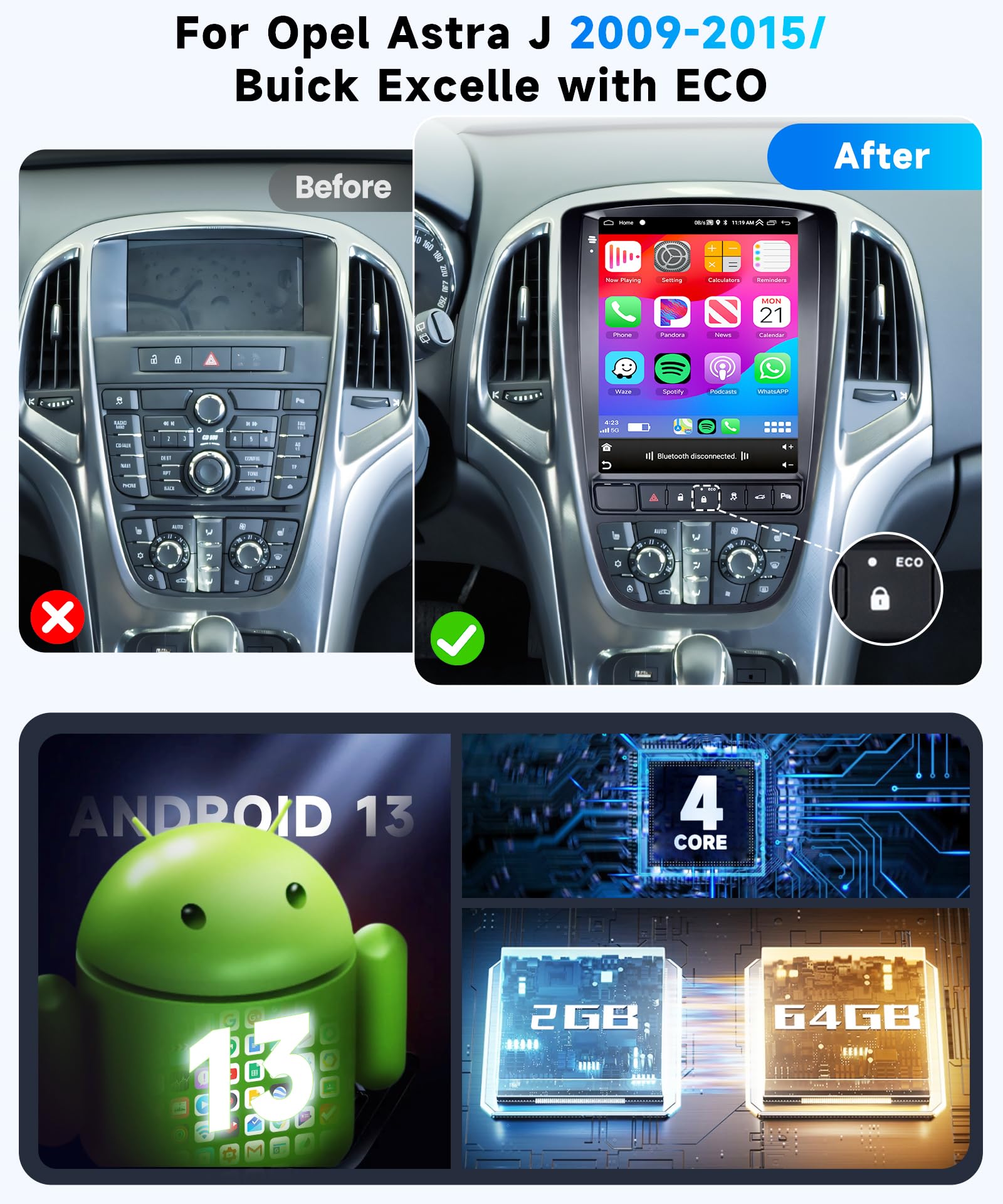 vechtel-astra-j-2009-2015-autoradio-9-7-2-64-go-carplay image 2