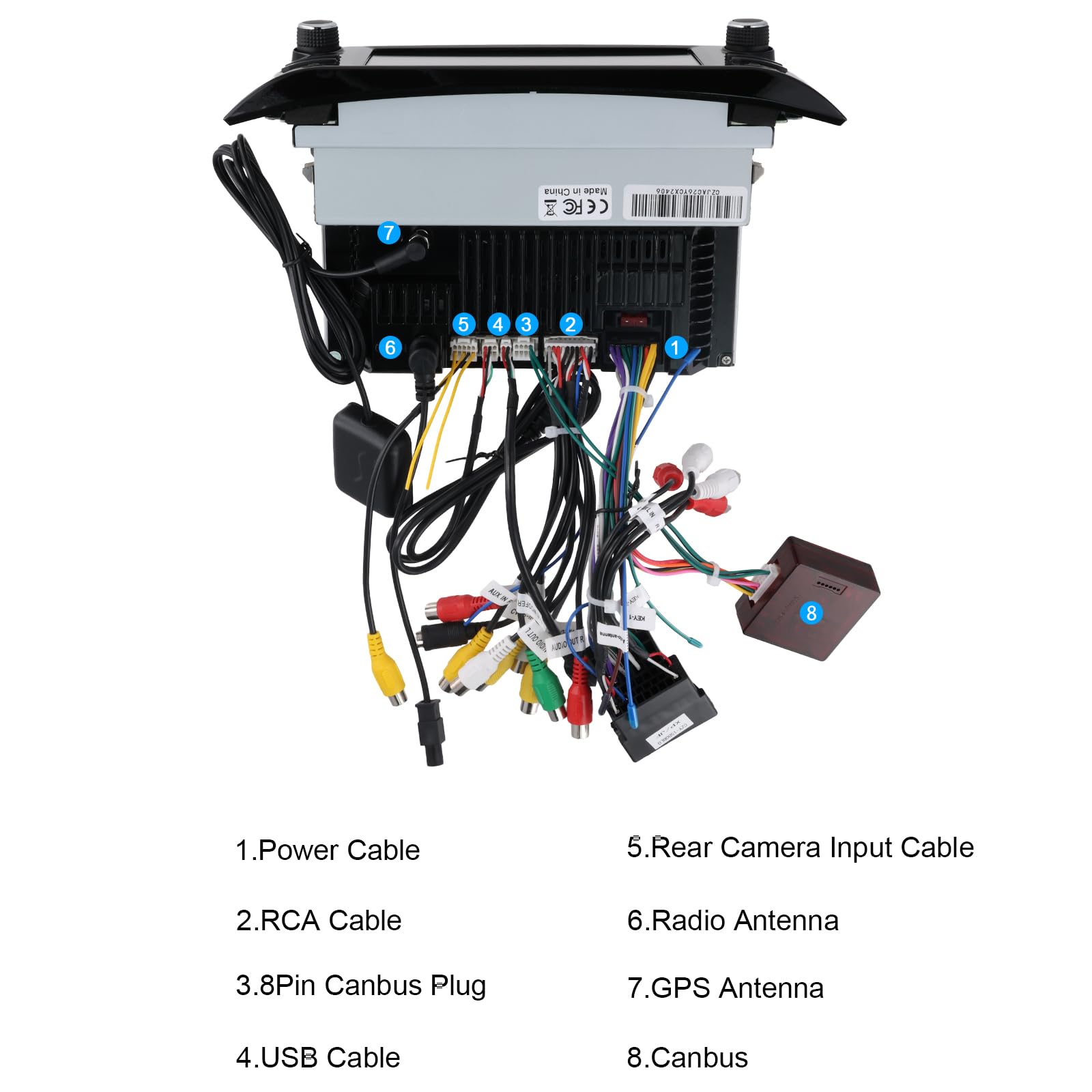 podofo-android-car-radio-autoradio-6-2-pouces-fiat-punto-mirrorlink image 8