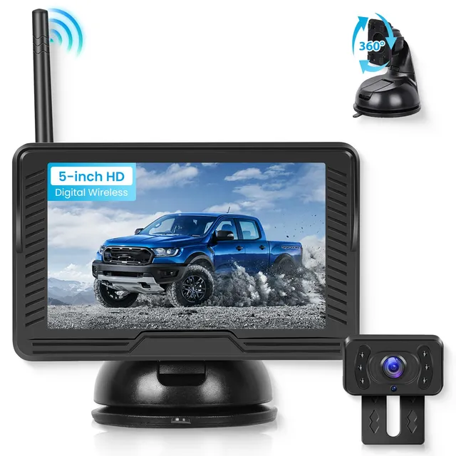 vechtel-cam-ra-de-recul-sans-fil-5-pouces-cran-ip69 image 1