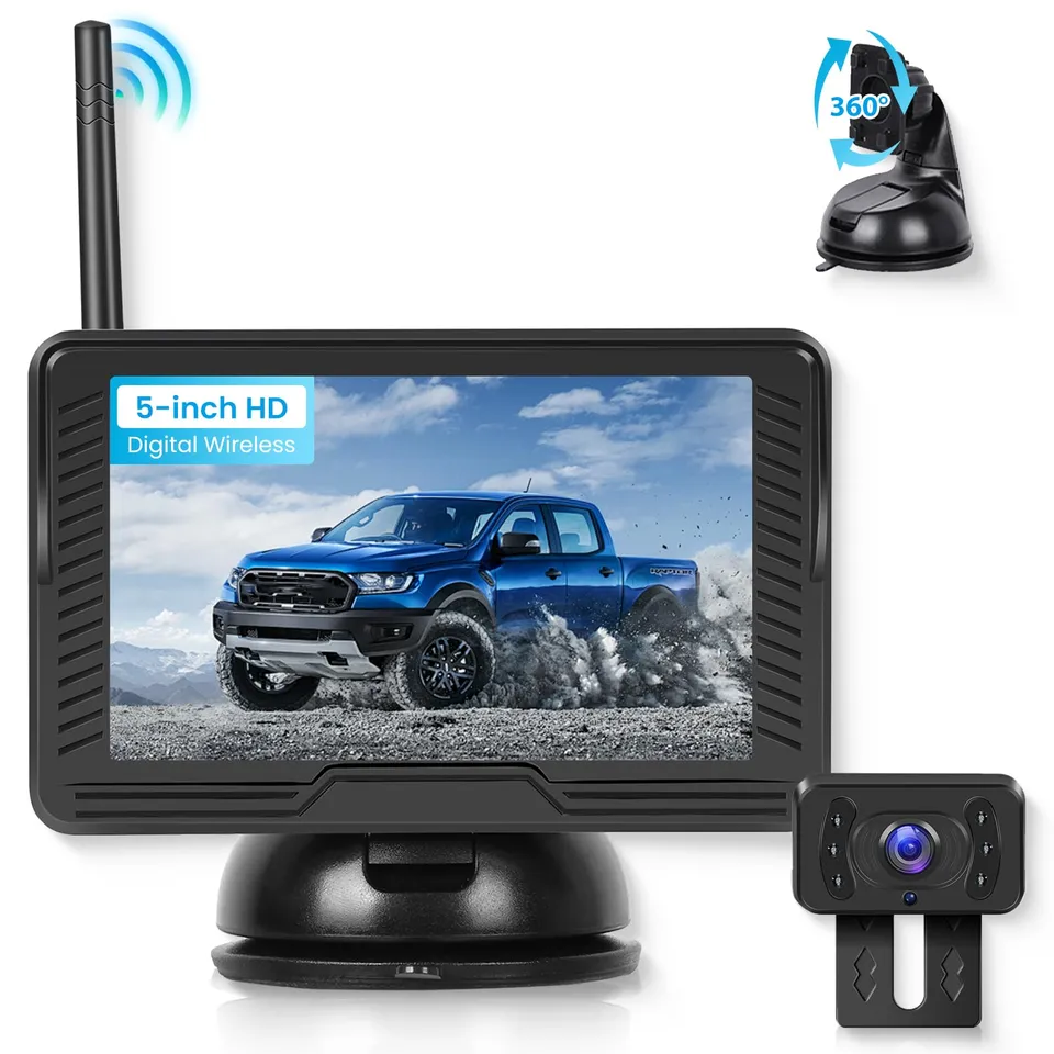 vechtel-cam-ra-de-recul-sans-fil-5-pouces-cran-ip69 image 1