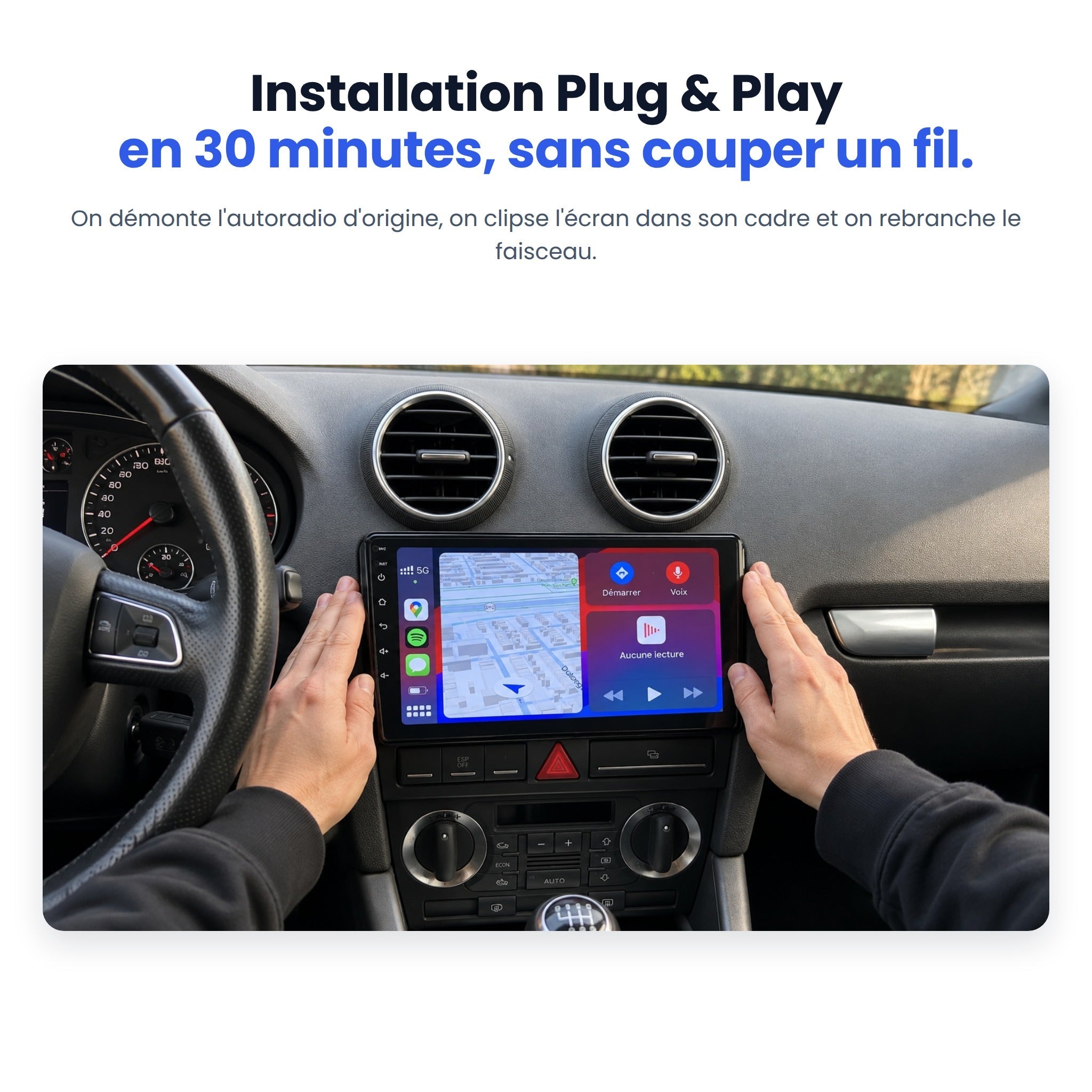 my-carpplay-autoradio-carplay-int-gr-audi-a3-pack-optimal image 5