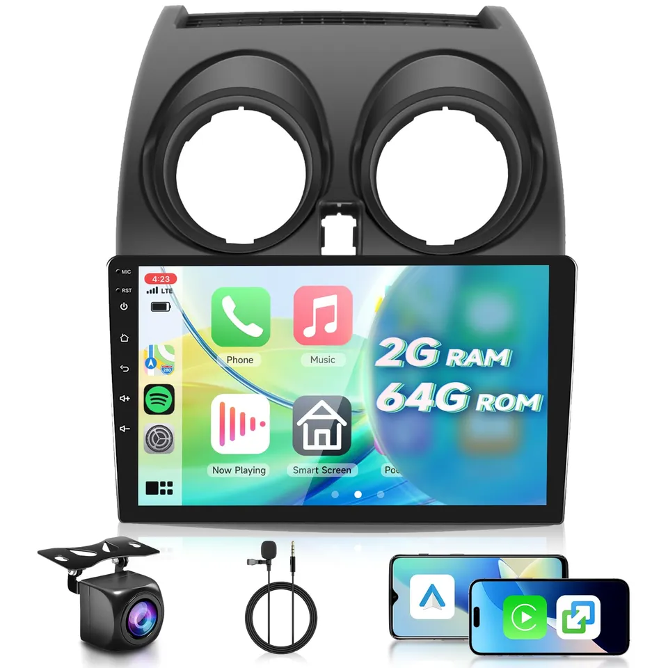 vechtel-autoradio-qashqai-j10-9-pouces-android-15-2-64g image 1