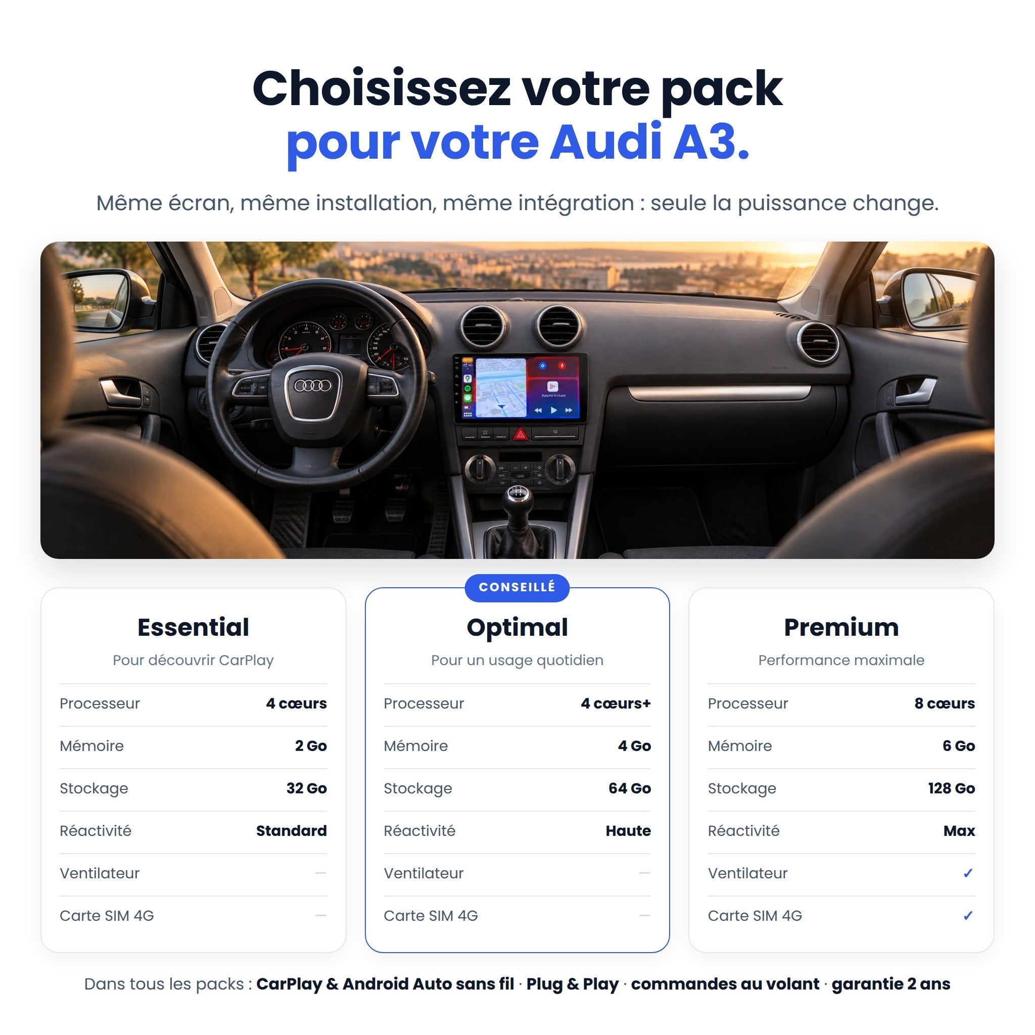 my-carpplay-autoradio-carplay-int-gr-audi-a3-pack-optimal image 7