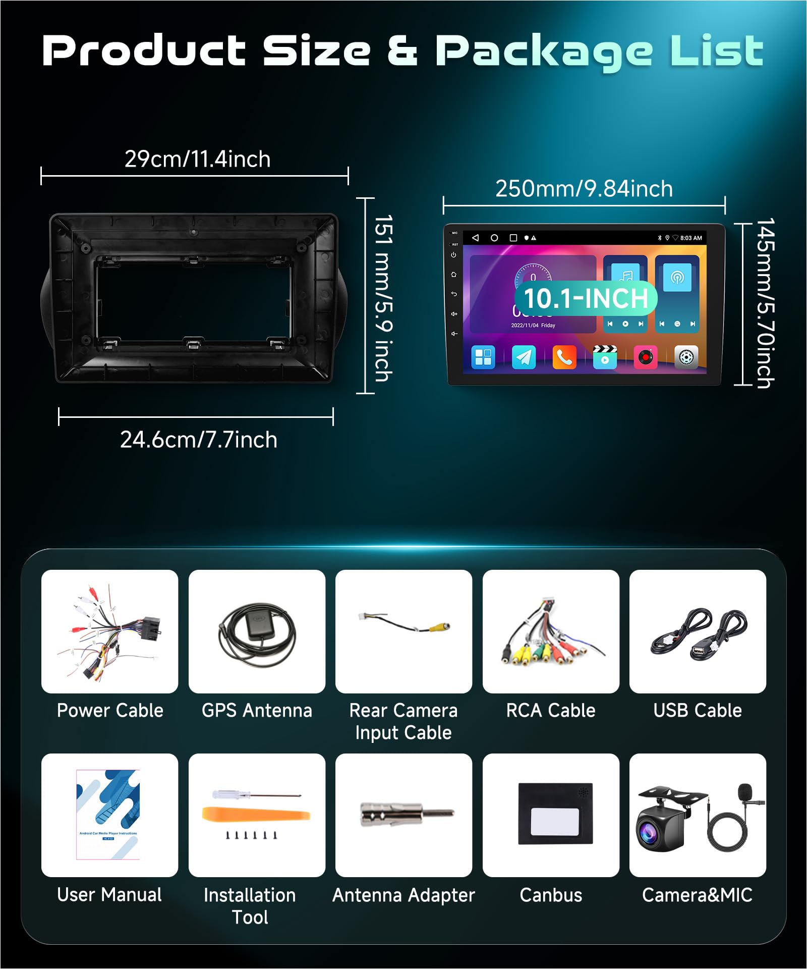 vechtel-autoradio-citroen-nemo-10-1-pouces-2g-64g-carplay-sans-fil image 7