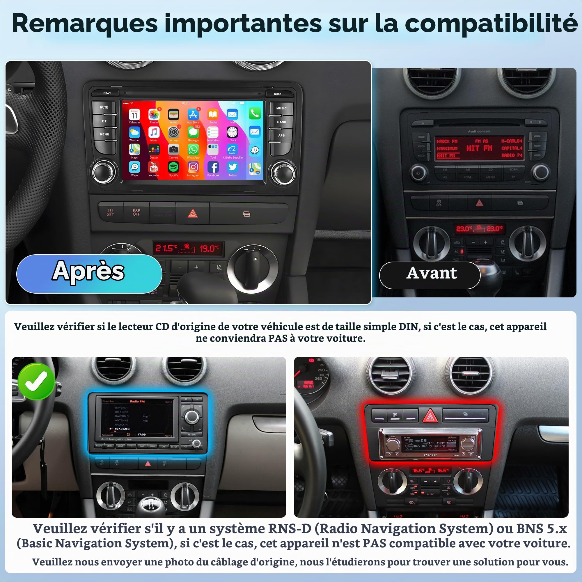 vechtel-autoradio-audi-a3-8p-7-pouces-android-13-bluetooth-gps image 2