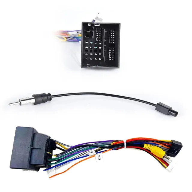 podofo-52-broches-c-ble-adaptateur-iso-autoradio-vw-golf-passat image 1