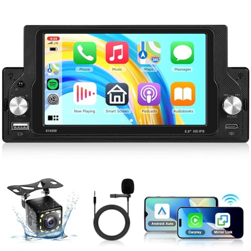 vechtel-autoradio-1-din-5-9-pouces-carplay-sans-fil-cam-ra image 8