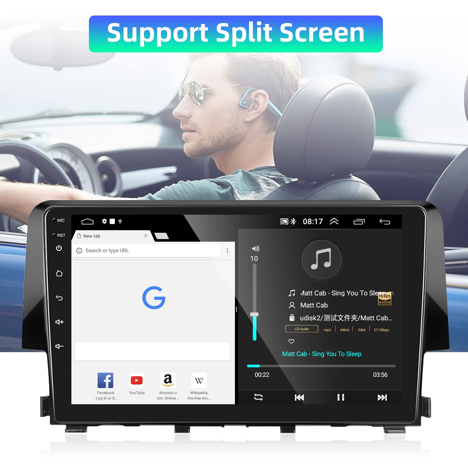 podofo-android-autoradio-gps-civic-2016-9-2-32g-carplay image 6