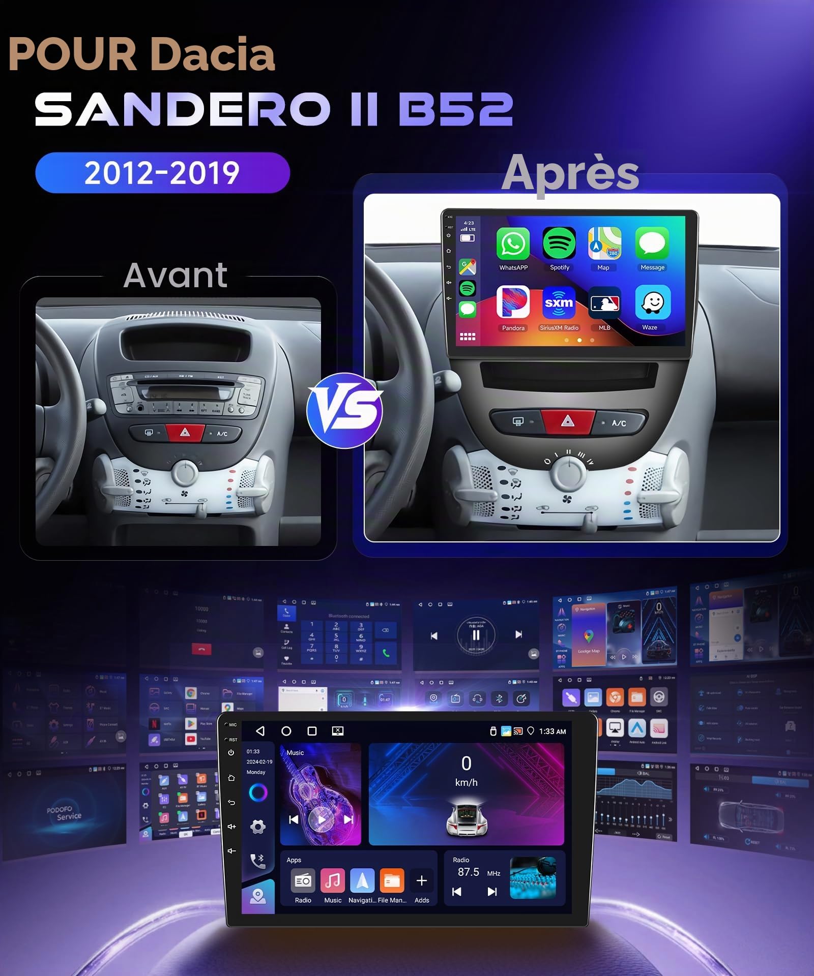 vechtel-aygo-107-c1-autoradio-10-carplay-4-64-go-dsp image 2