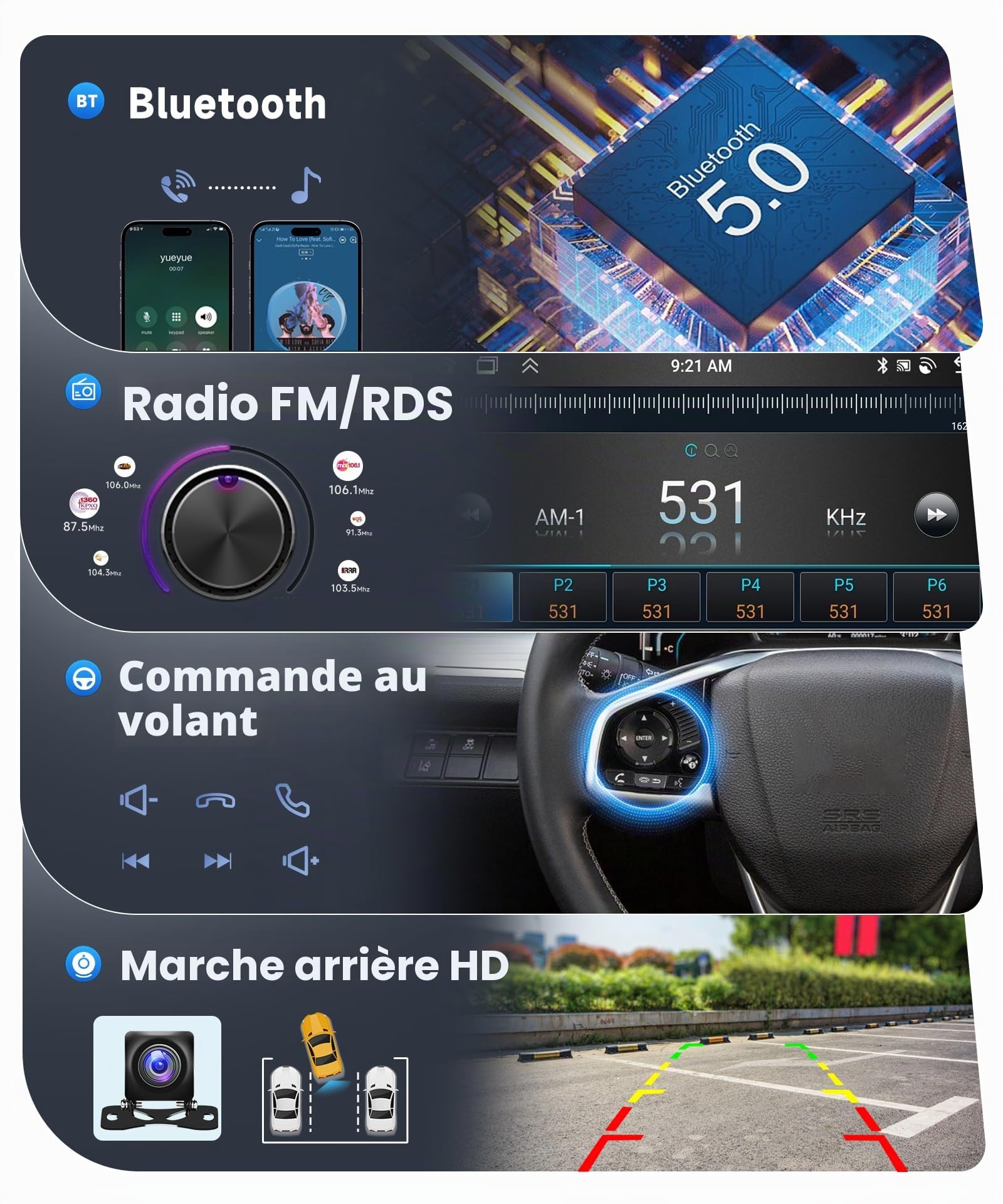 vechtel-autoradio-sp-cifique-v-hicule-9p-207-autoradio-4-64g image 6