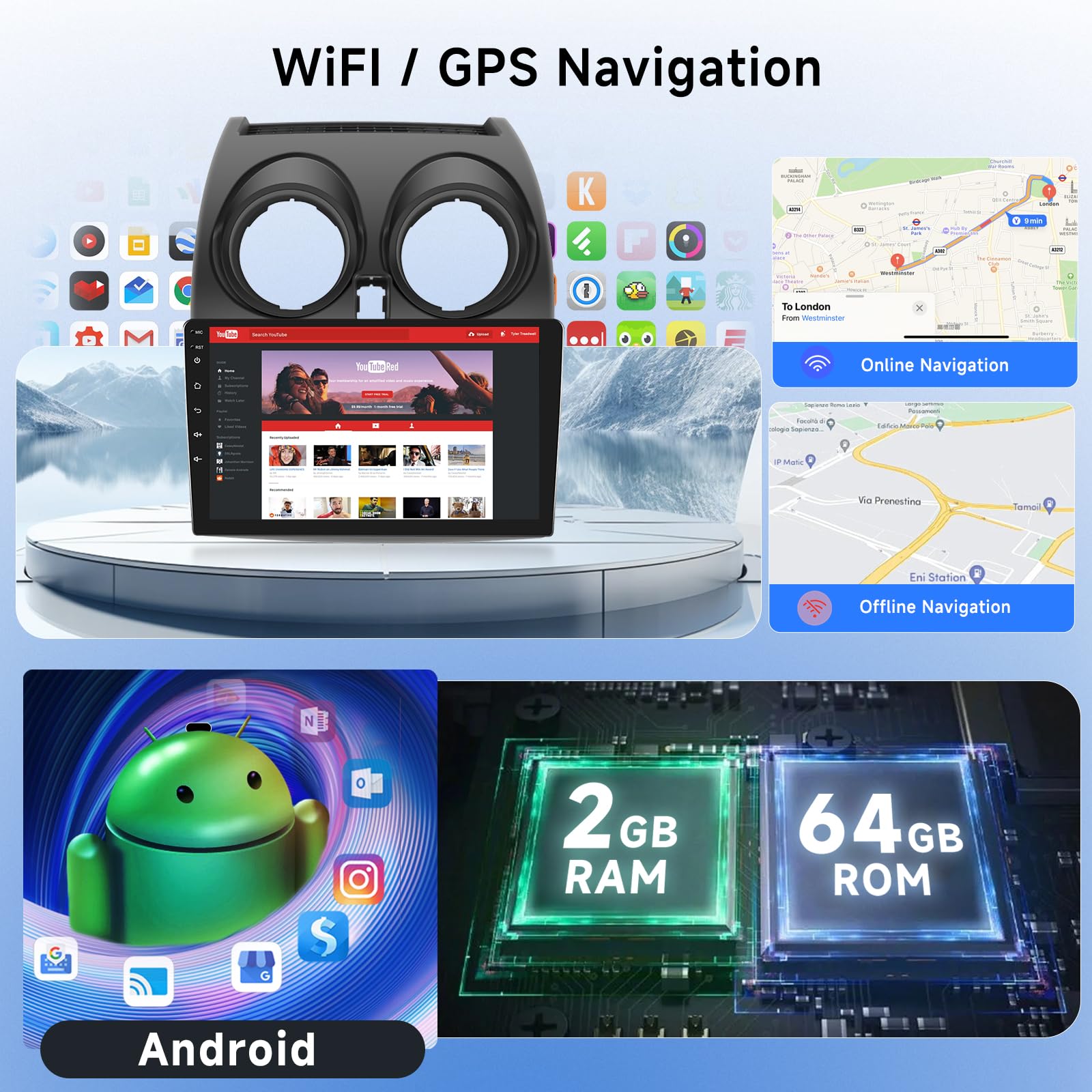vechtel-qashqai-j10-2g-64g-autoradio-9-pouces-android-15 image 5