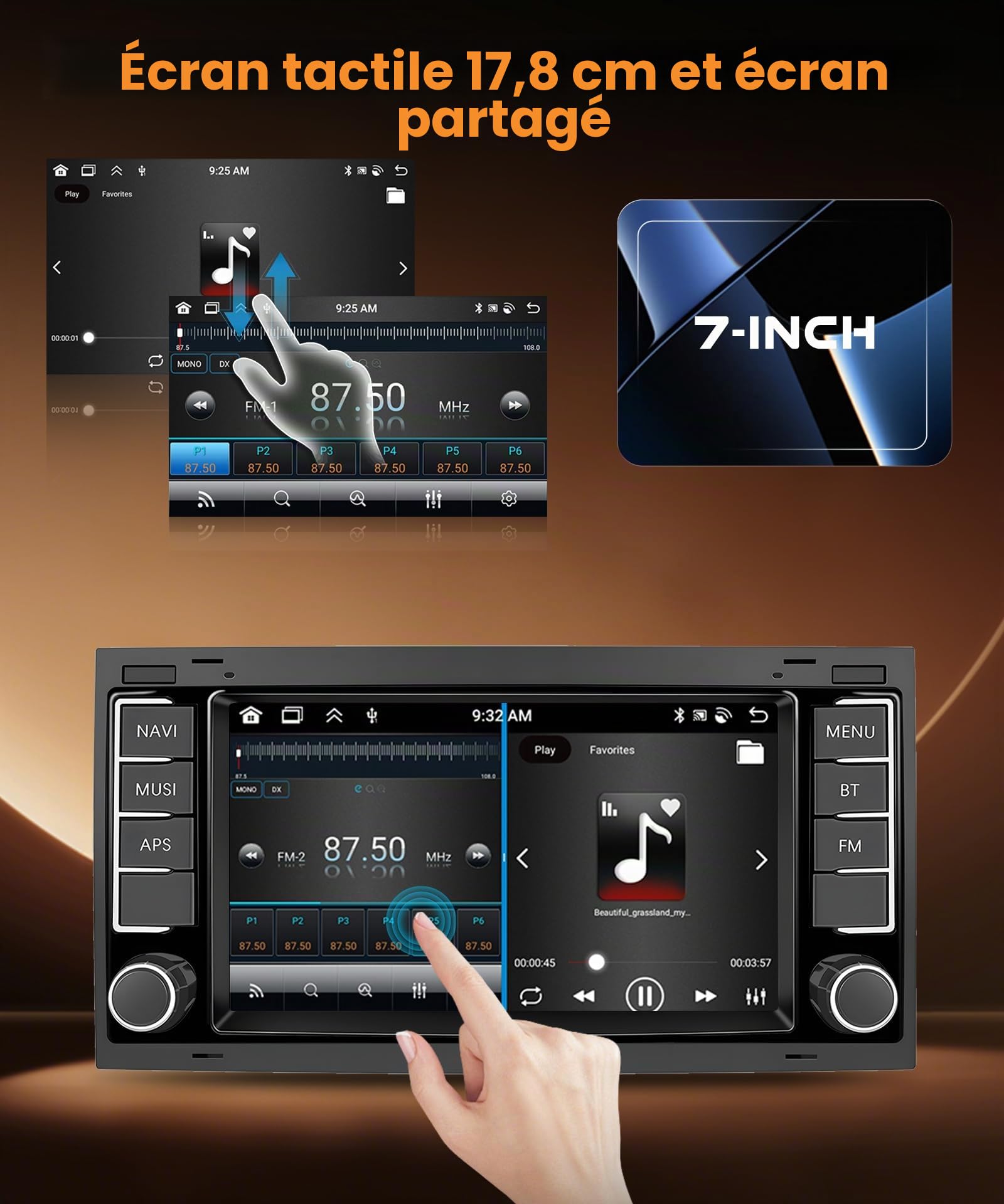 vechtel-autoradio-sp-cifique-vw-touareg-7-6g-128g-android-15 image 4