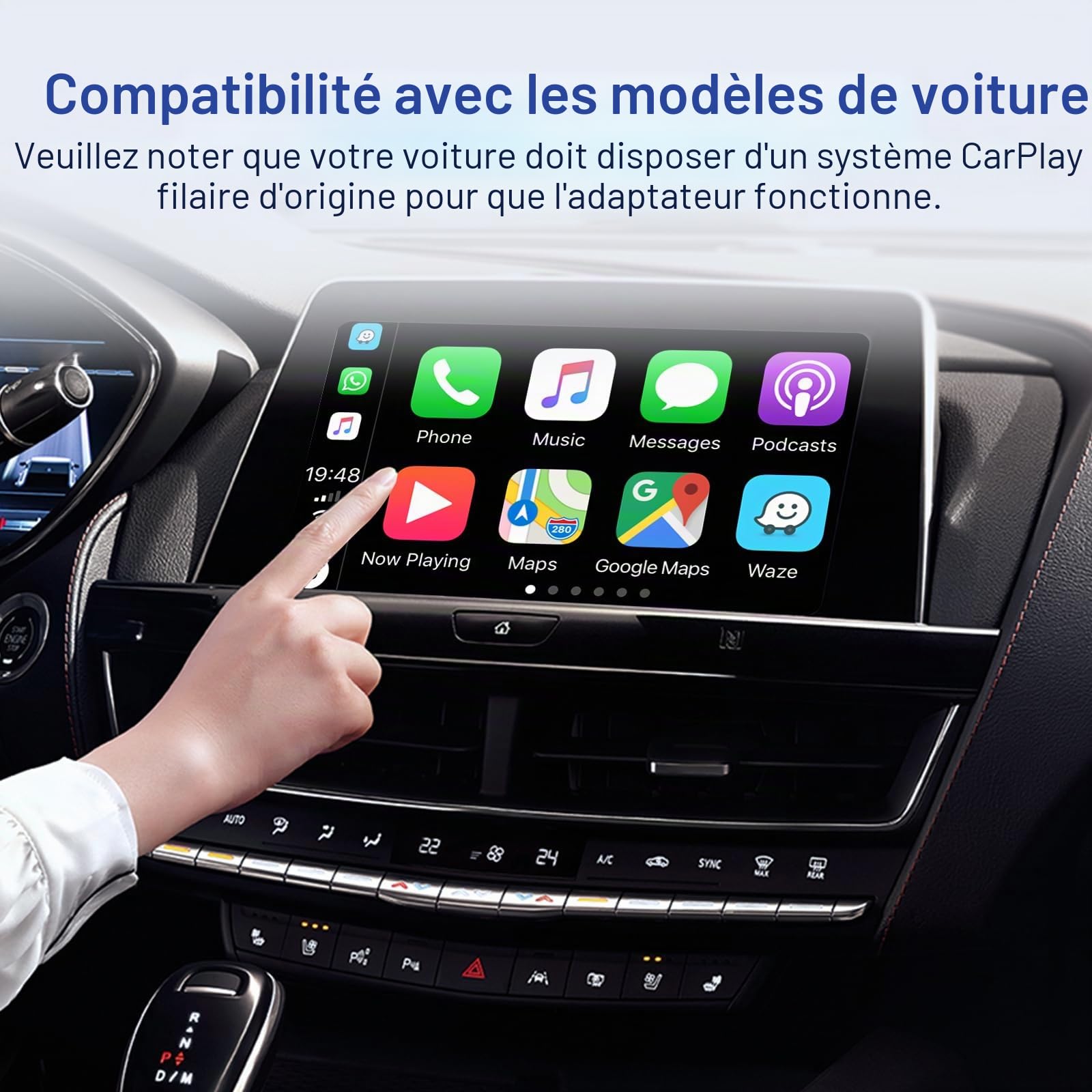 podofo-carplay-al-box-adaptateur-carplay-sans-fil-iphone image 6