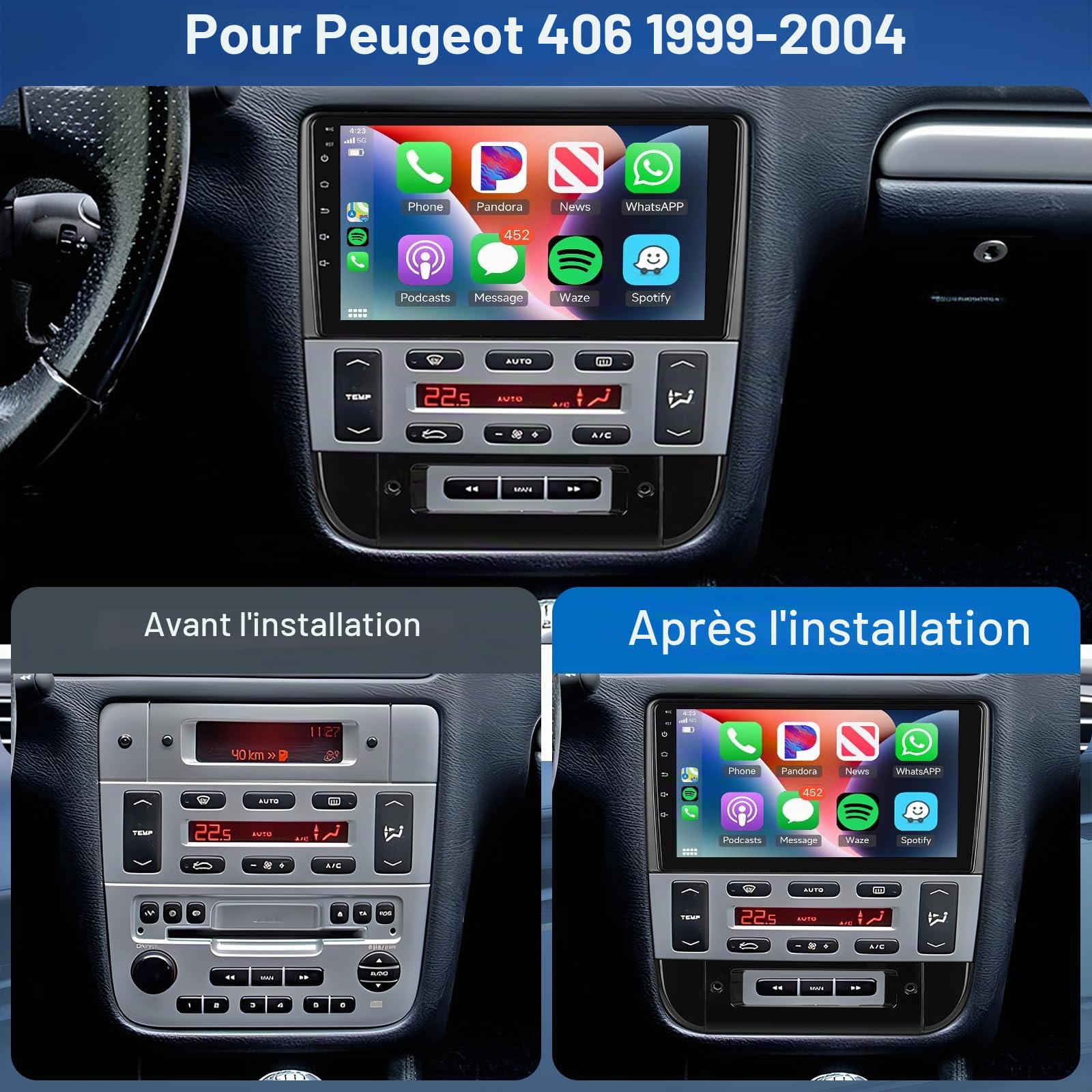 podofo-android-car-radio-406-autoradio-9-pouces-2-64g-ips image 2