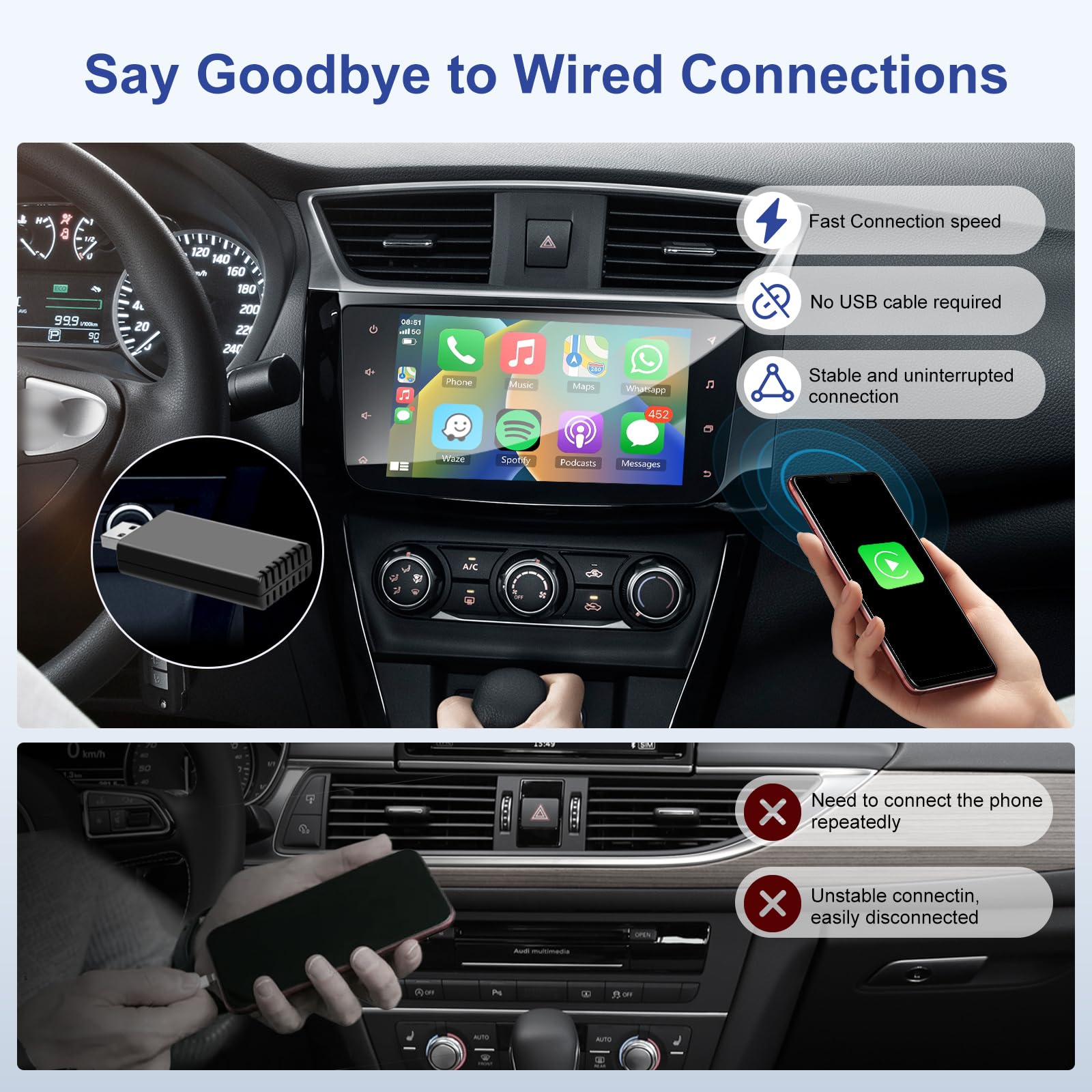 podofo-carplay-al-box-adaptateur-carplay-sans-fil-iphone image 3