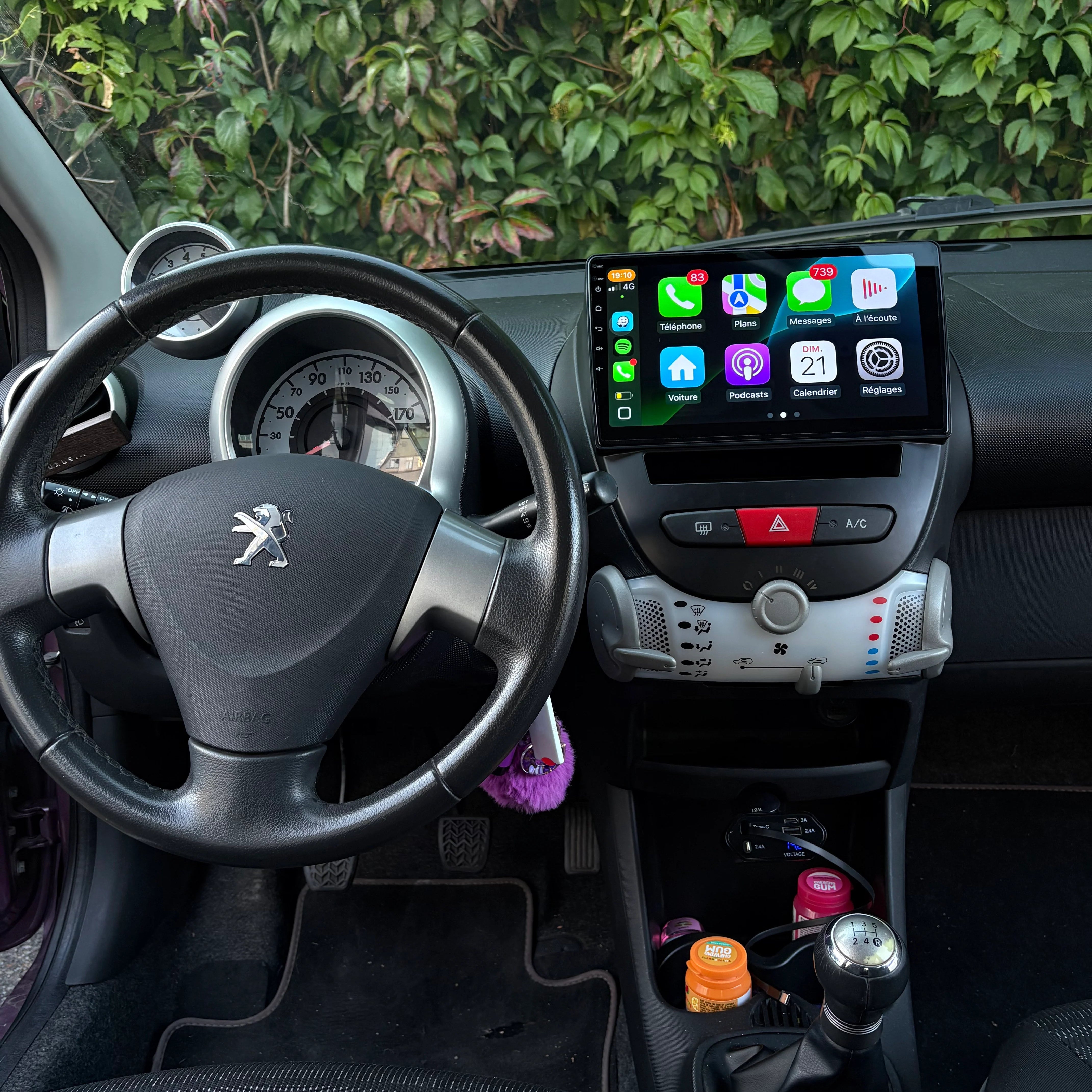my-carpplay-carplay-peugeot-107-2005-2014-autoradio-essential image 1