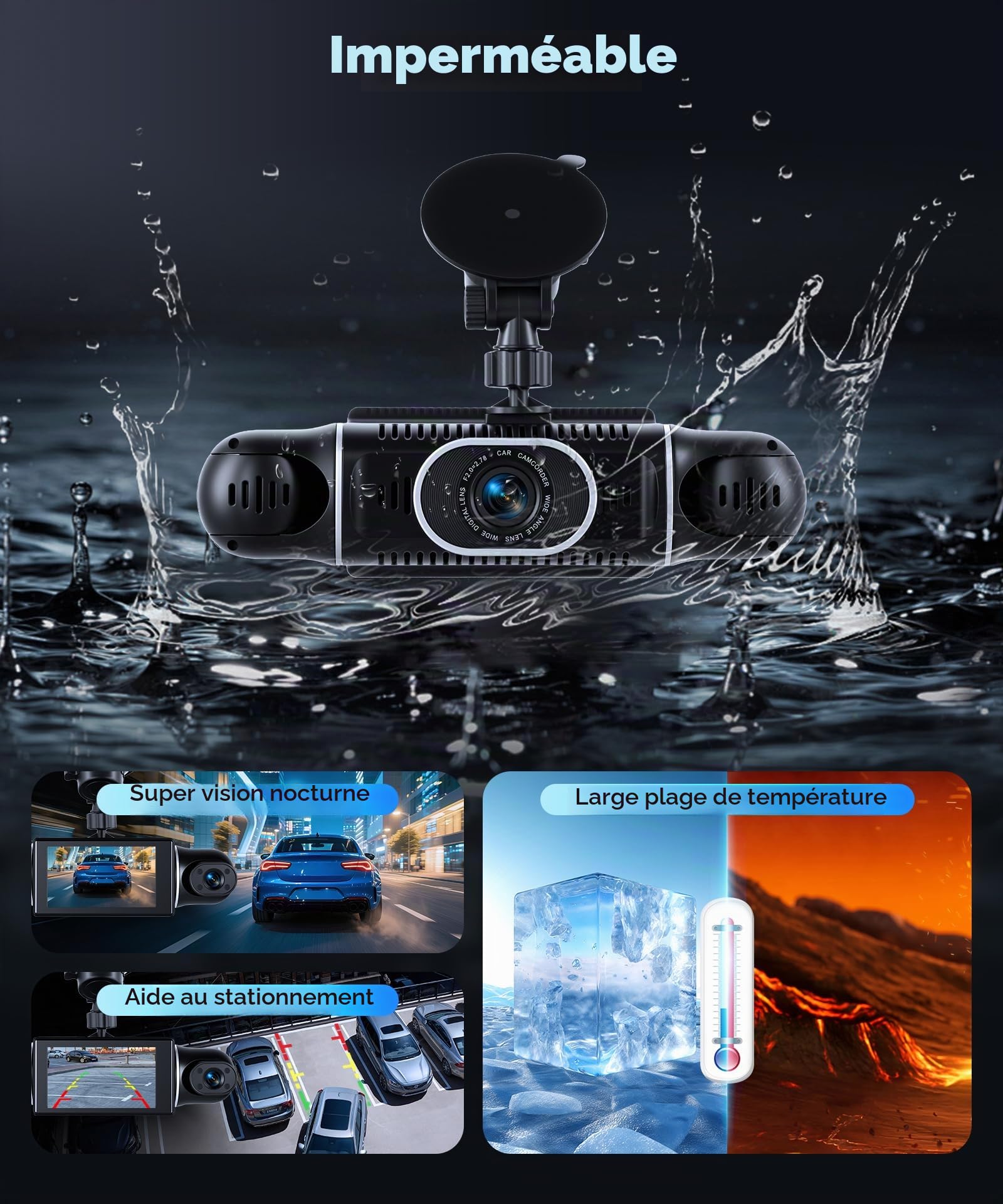 vechtel-dashcam-2k-wifi-cran-3-pouces-64go-inclus image 5