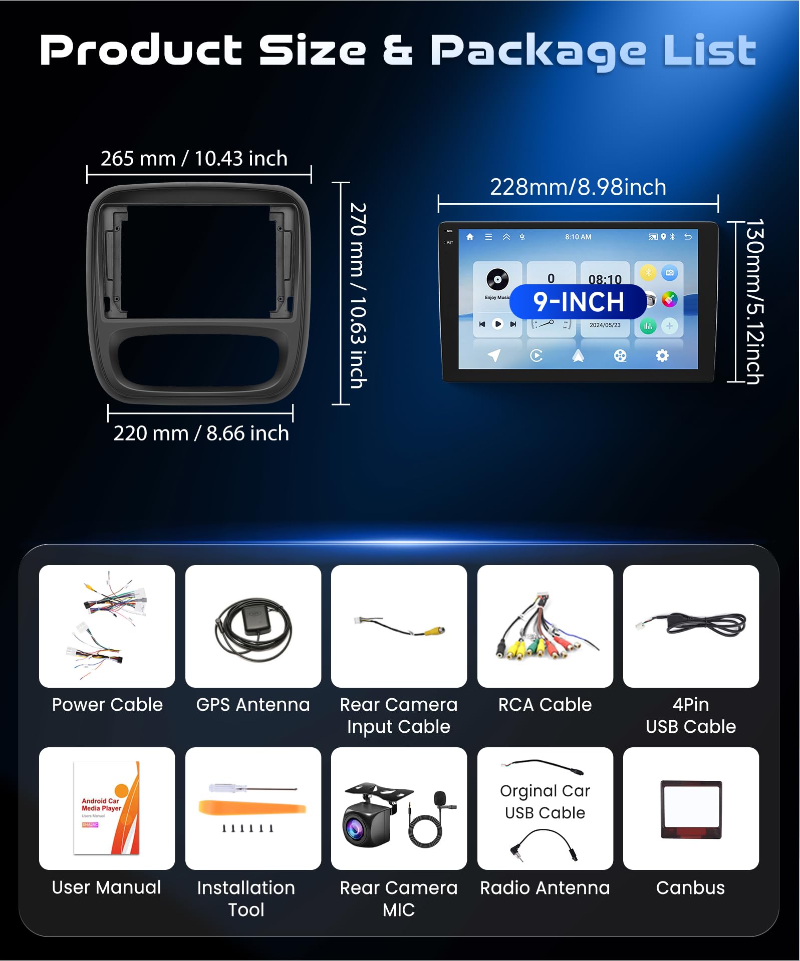 vechtel-autoradio-trafic-vivaro-9-4-128go-carplay-sans-fil image 7