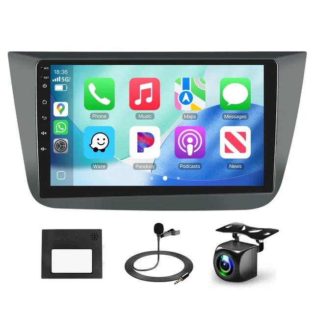 podofo-android-car-radio-9-pouces-seat-altea-2-64-go-carplay image 1