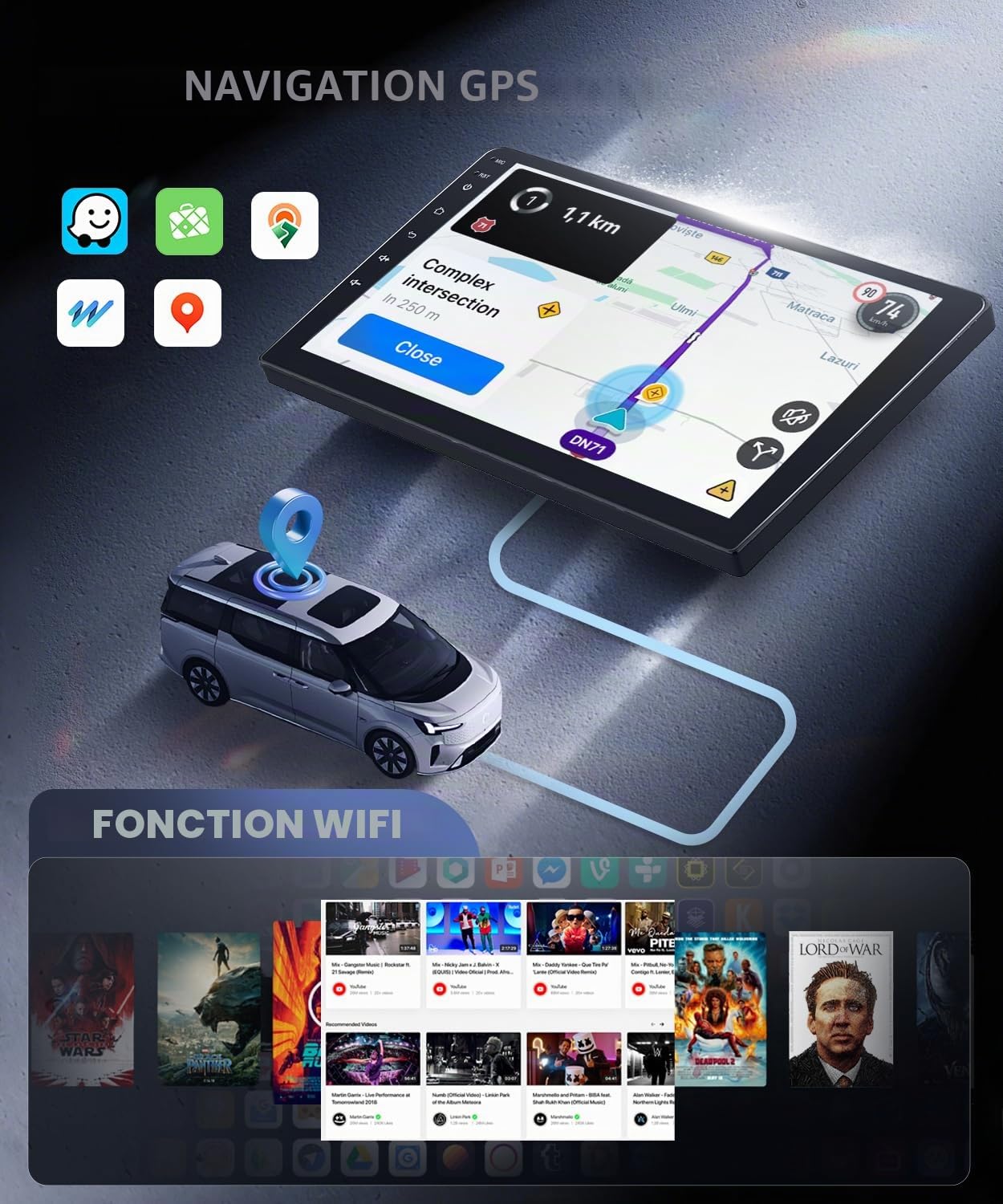 vechtel-autoradio-audi-a4-2002-2008-9-android-15-4-64go image 5