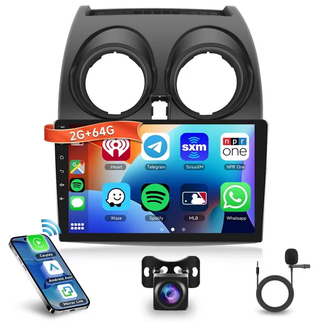 vechtel-qashqai-j10-2g-64g-autoradio-9-pouces-android-15 image 1